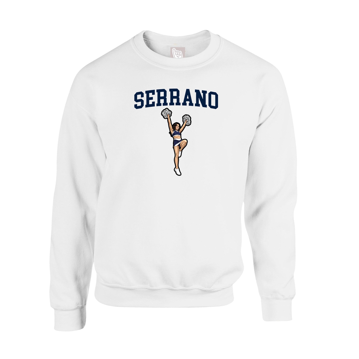 Fleece Crew — Shirsey in White