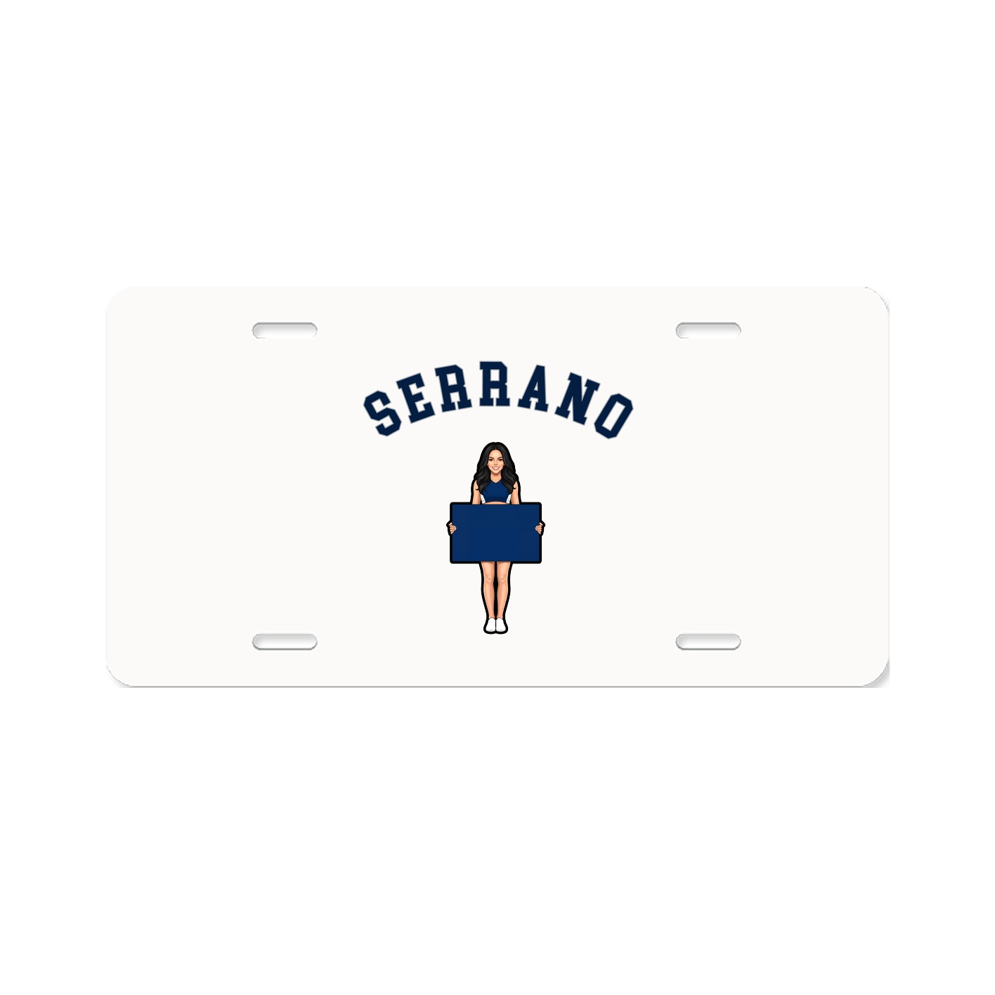 License Plate — Shirsey Arch in Classic
