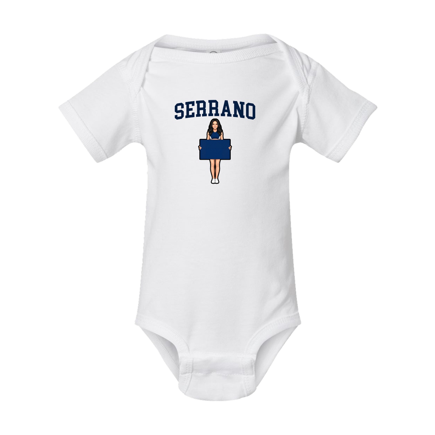 Baby Onesie — Shirsey in White
