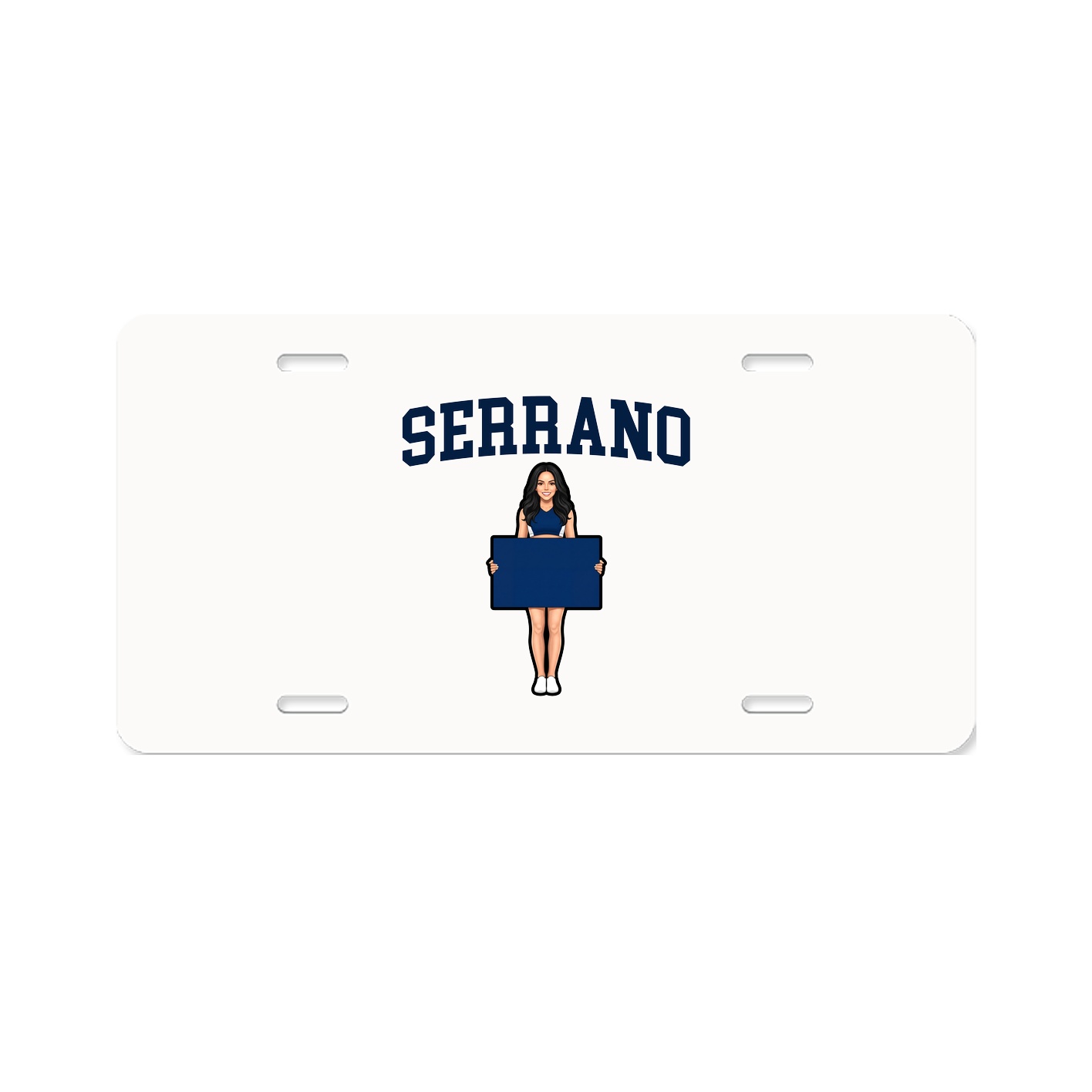 License Plate — Shirsey in Classic