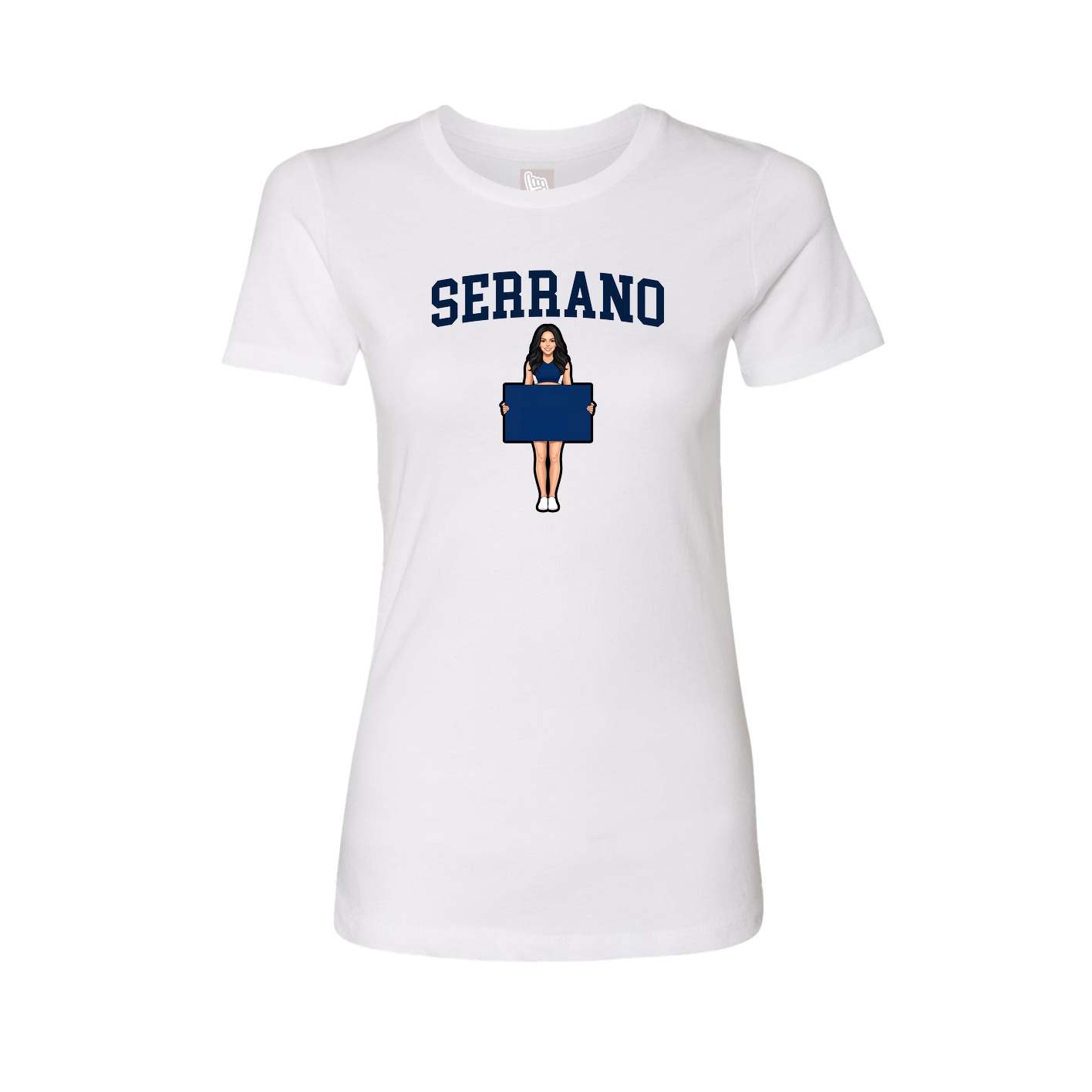 Fitted Women's Tee — Shirsey in White