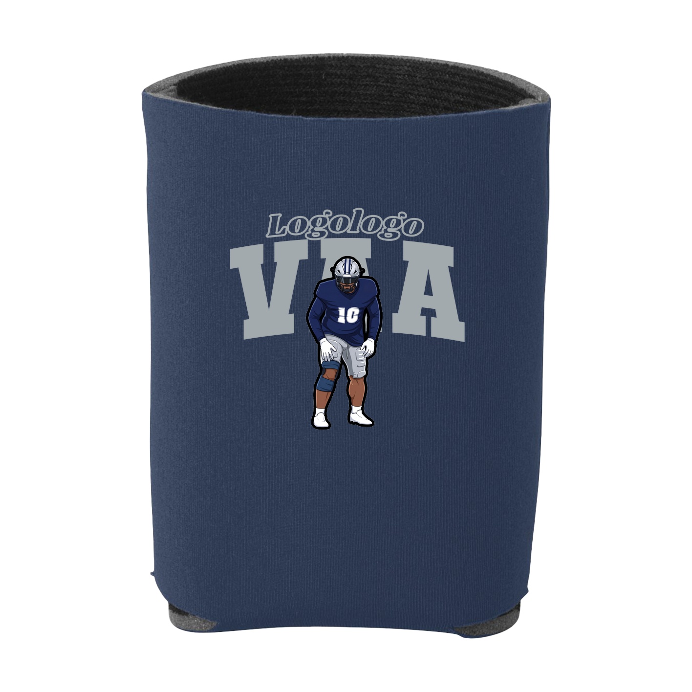 Can Holder — Name Arch in Navy