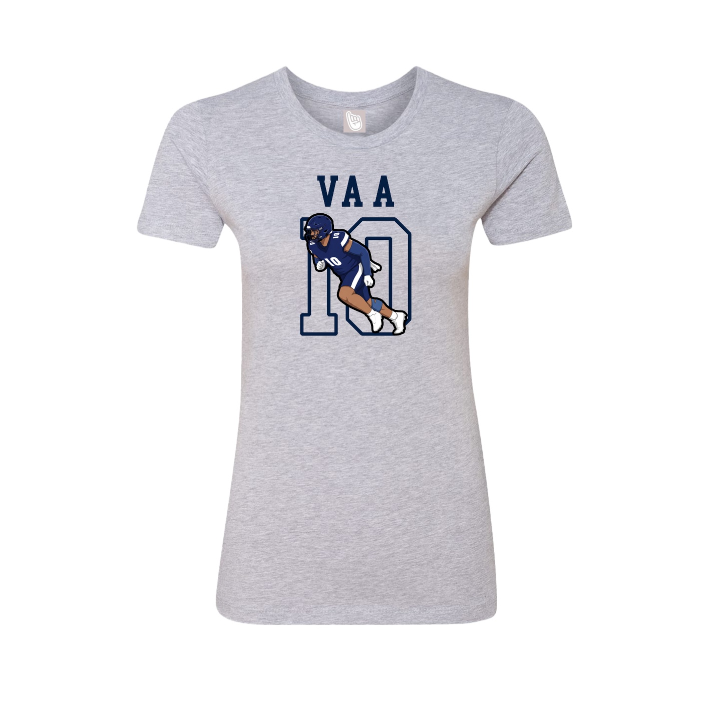 Fitted Women's Tee — Shirsey in Grey