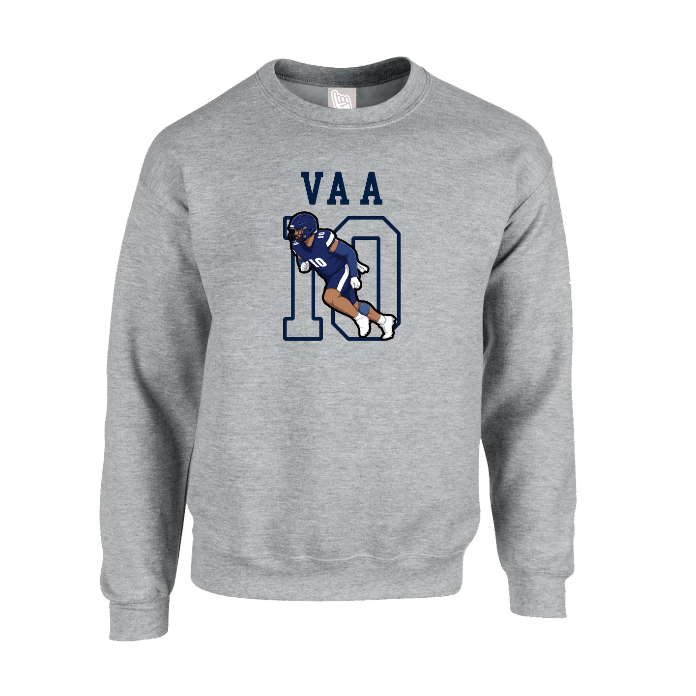 Fleece Crew — Shirsey in Grey