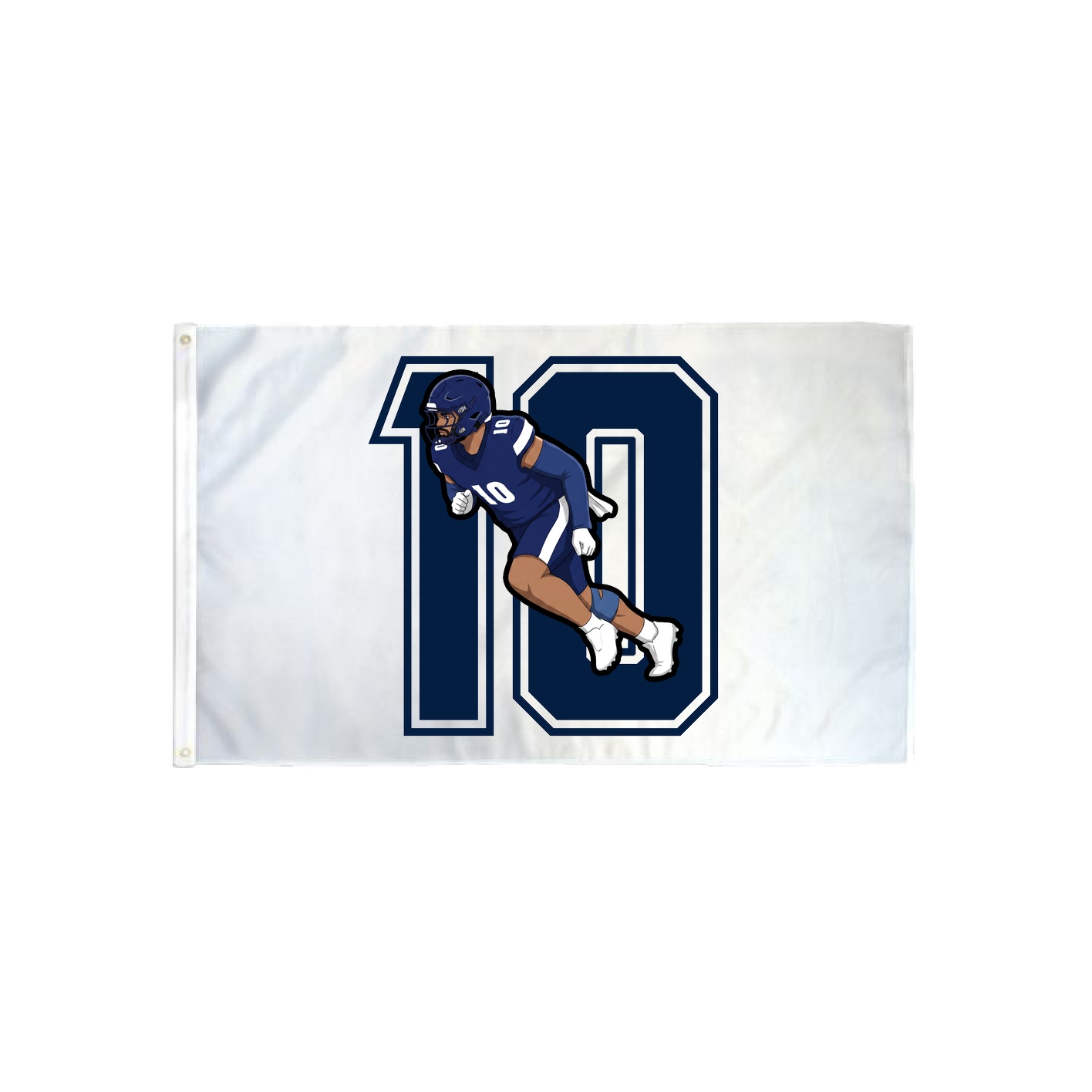 3x5 Flag — Number in Classic