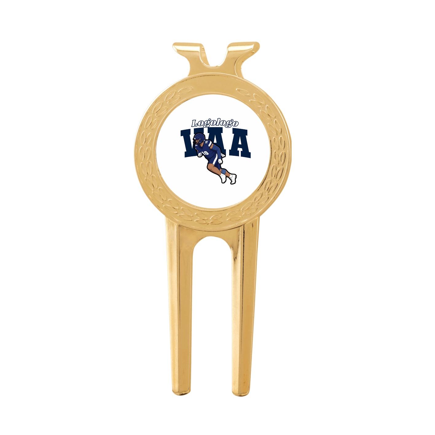 Divot Tool with Ball Marker — Name Arch in Classic