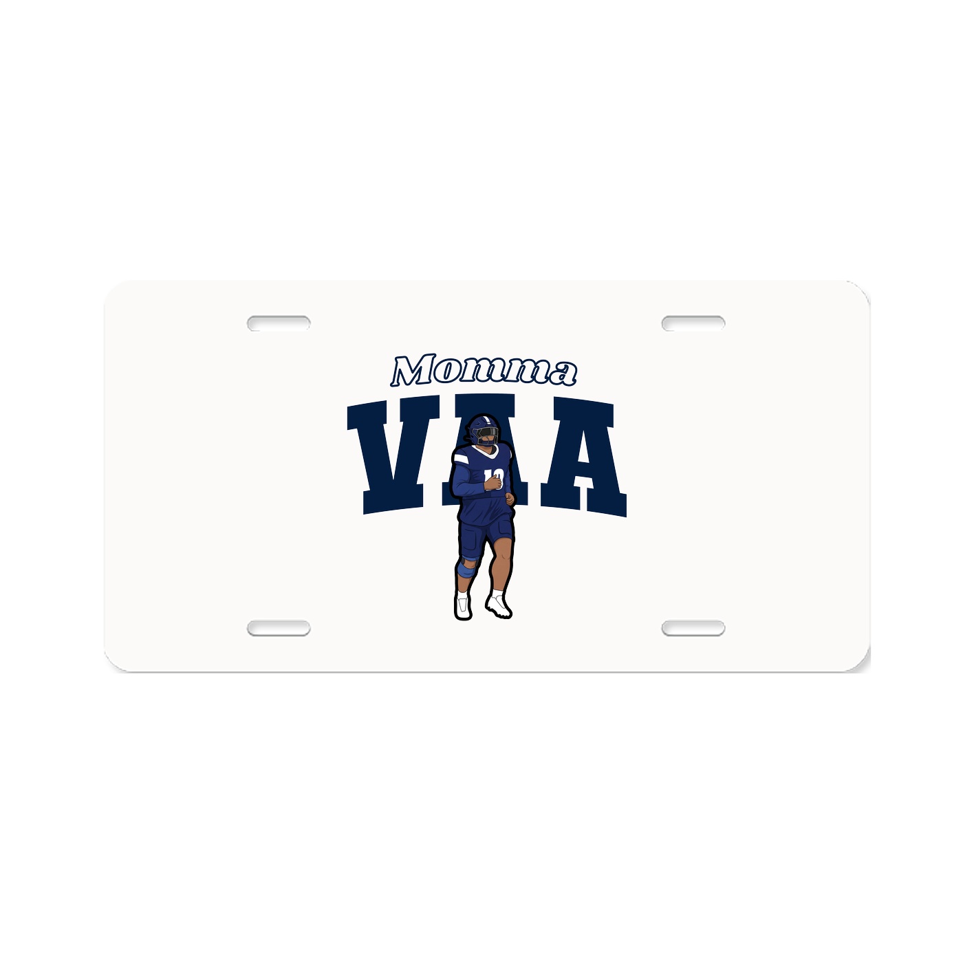 License Plate — Mothers Day Block in Classic