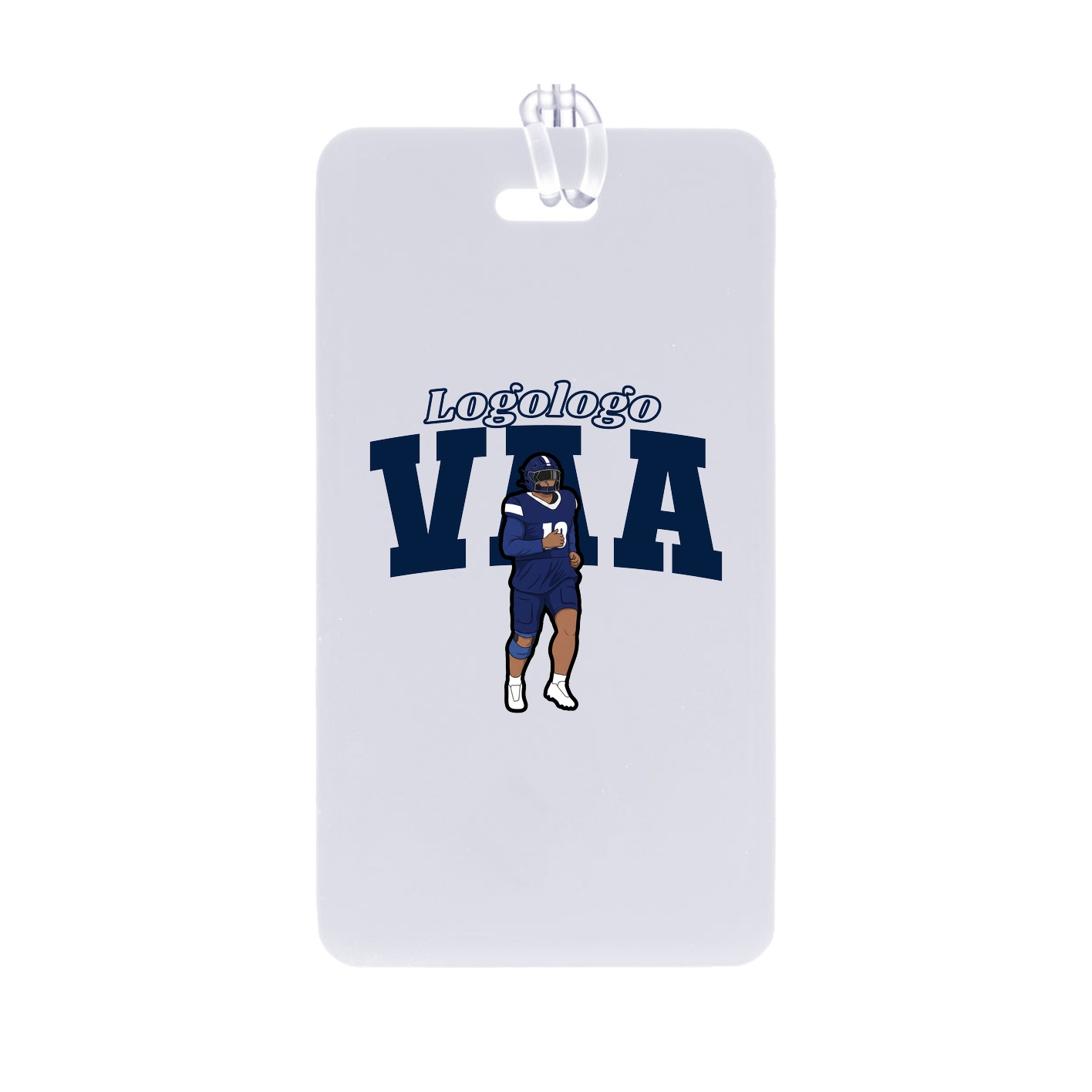 Bag Tag — Name Arch in Classic