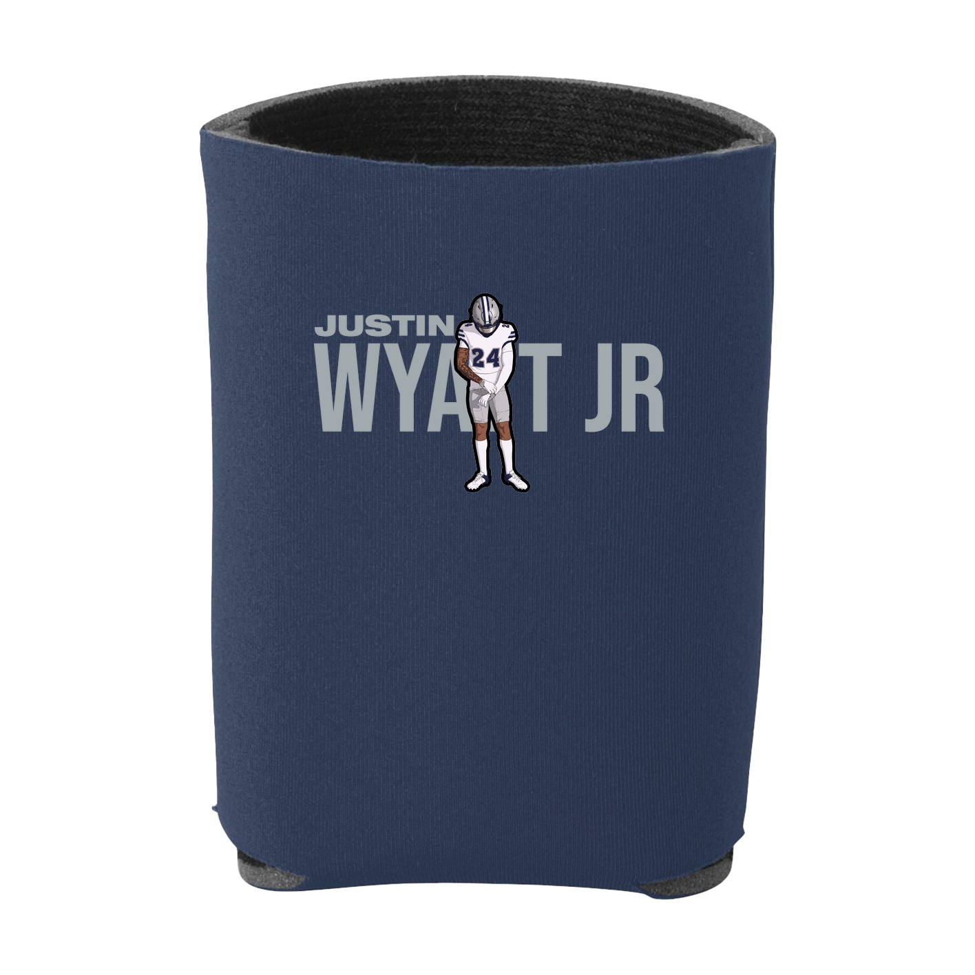 Can Holder — Player Name in Navy