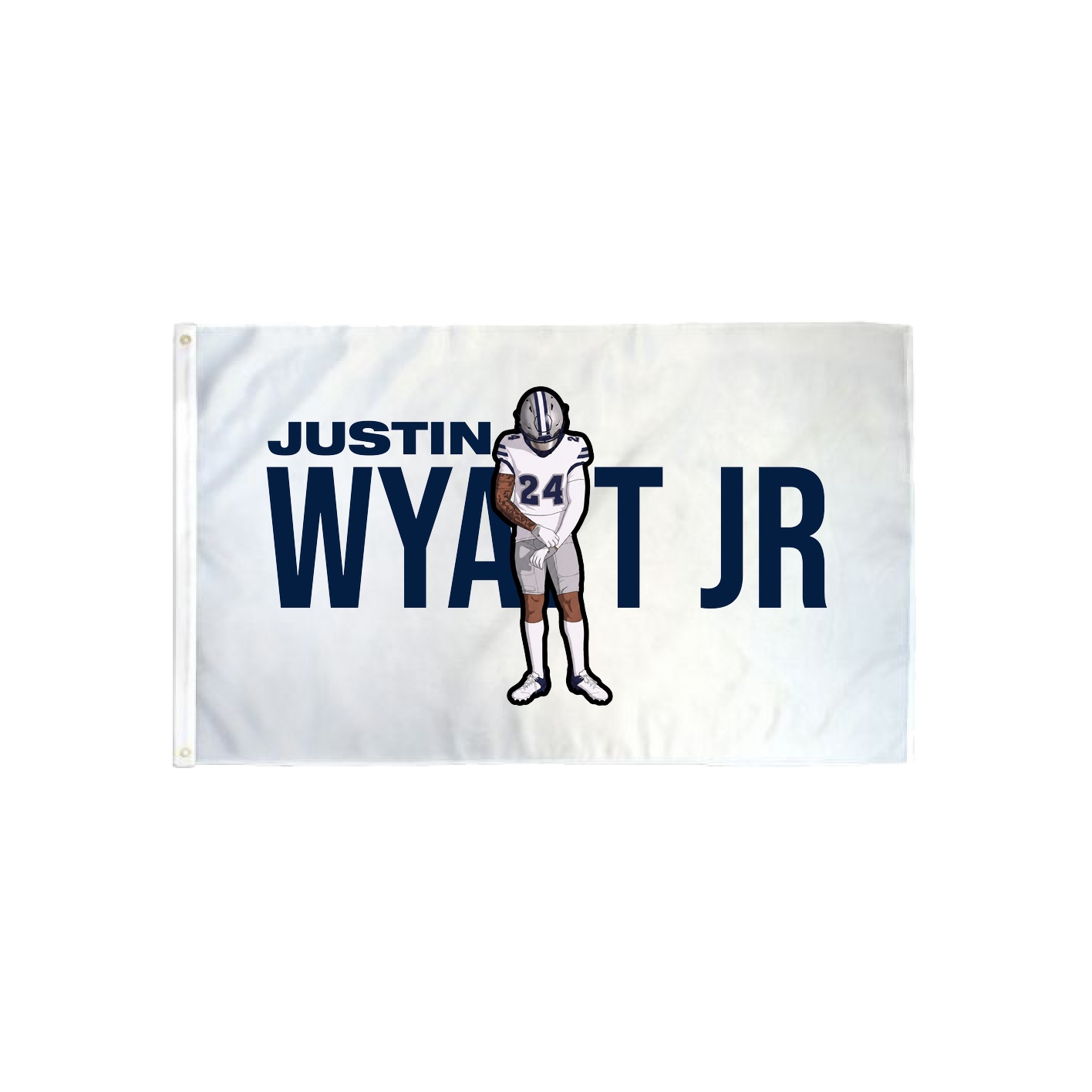 3x5 Flag — Player Name in Classic
