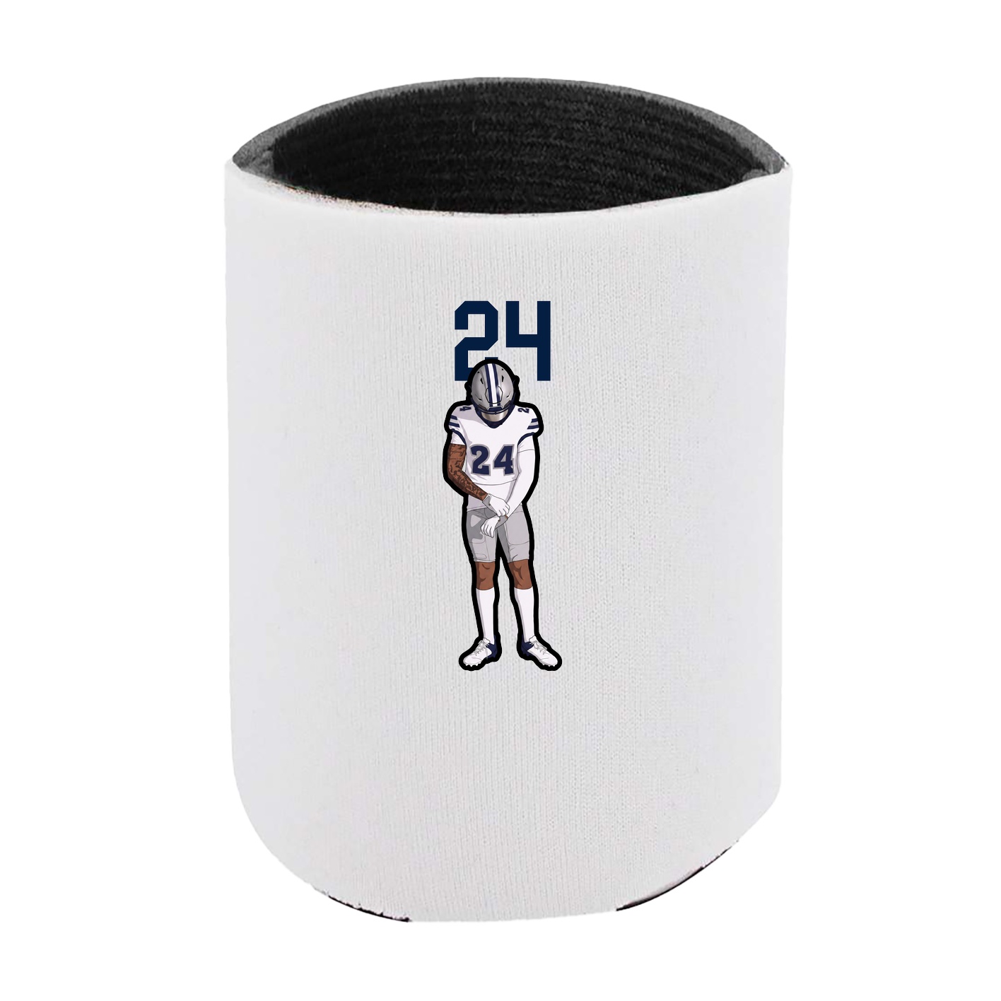 Can Holder — Number Top in White