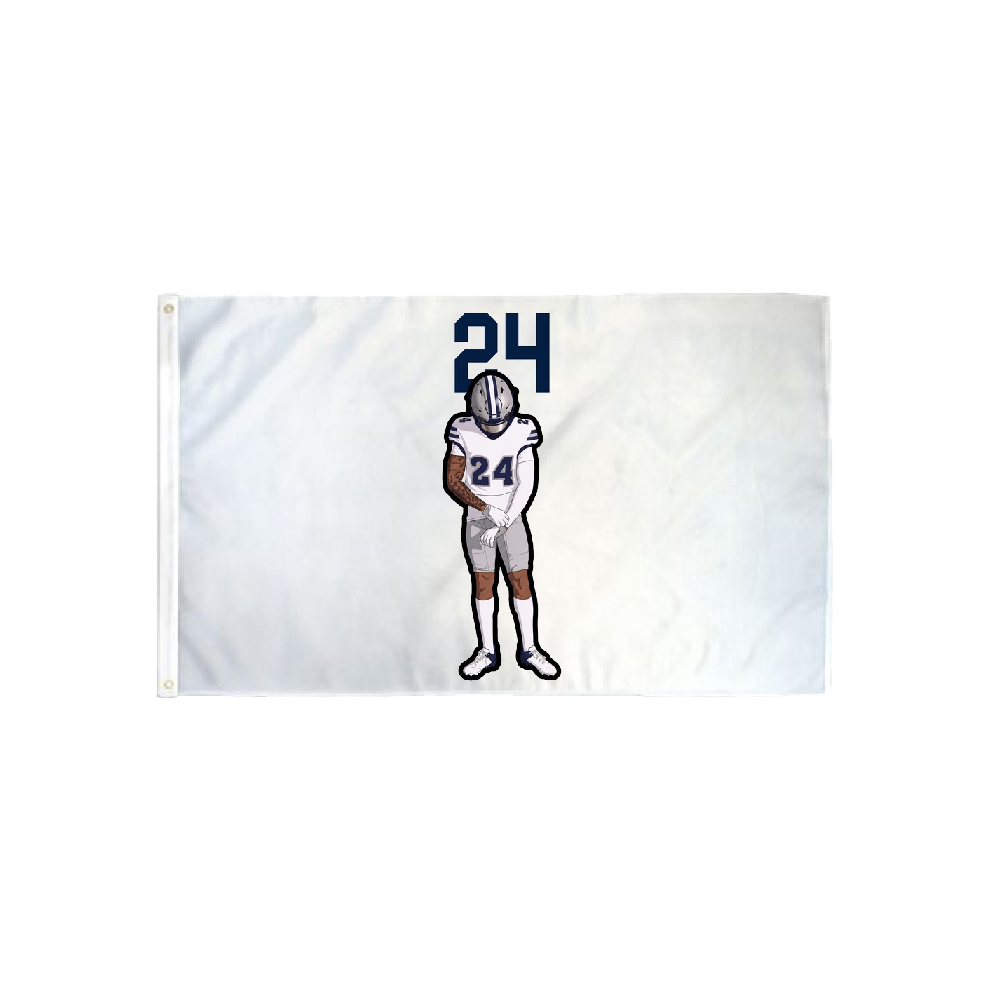 3x5 Flag — Number Top in Classic