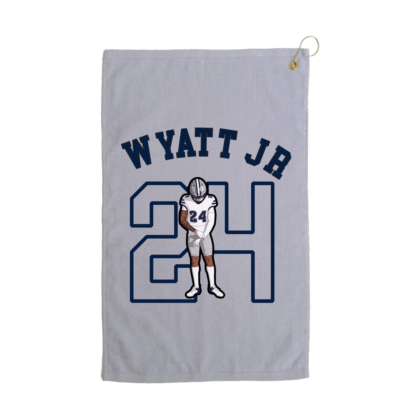 Golf Towel — Shirsey Arch in Grey