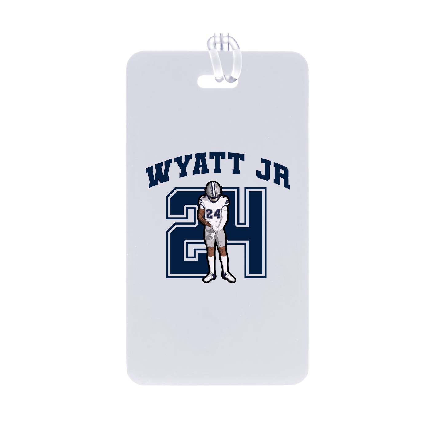 Bag Tag — Number in Classic