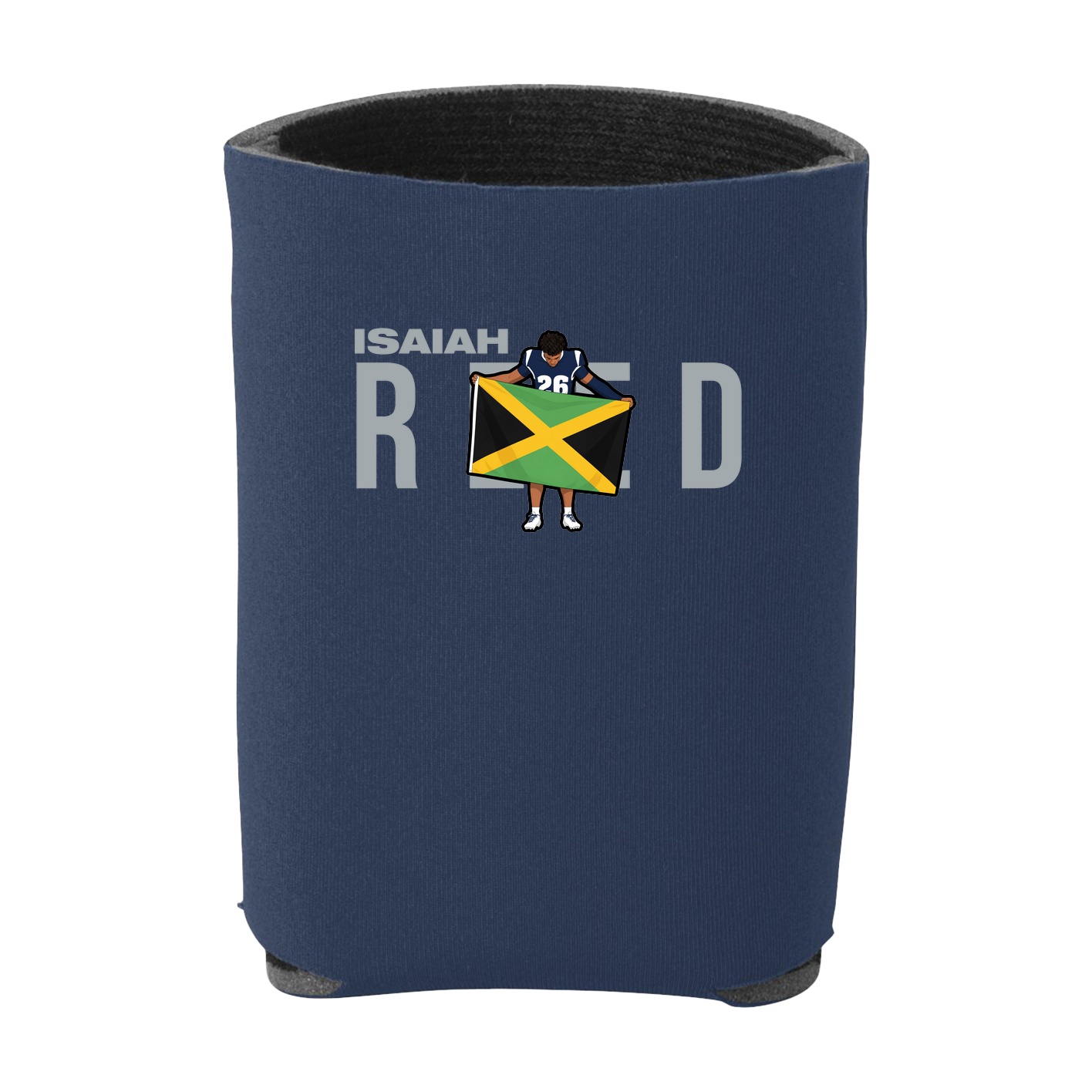 Can Holder — Player Name in Navy