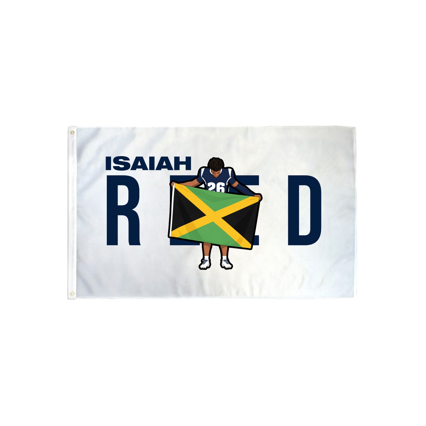 3x5 Flag — Player Name in Classic