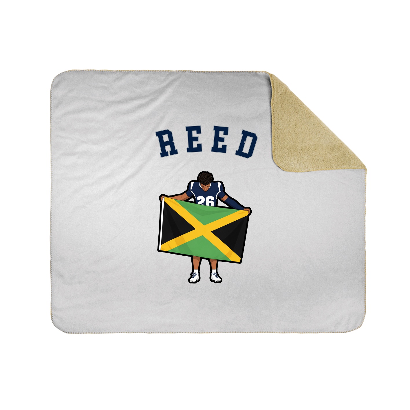 Throw Blanket — Shirsey Arch in White