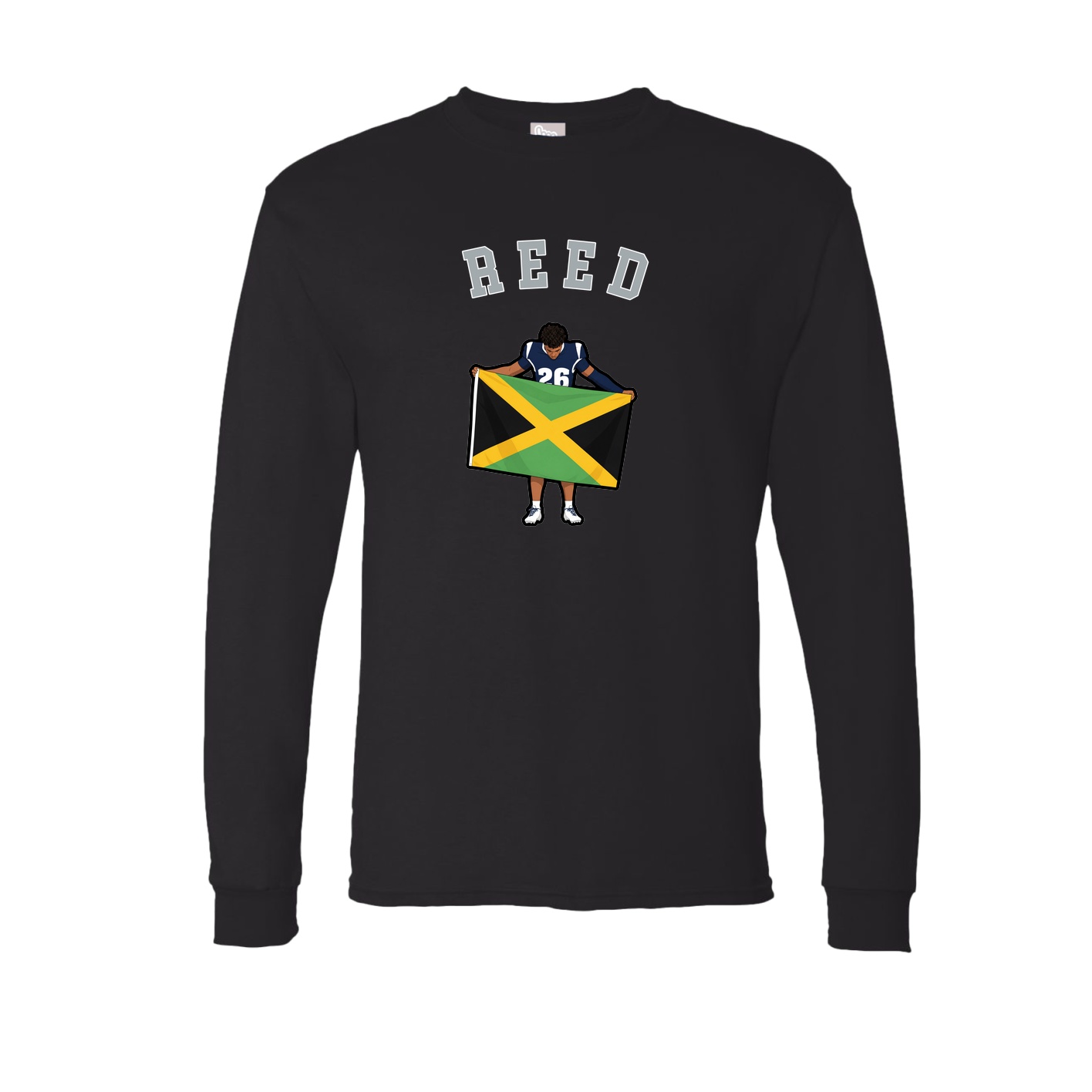 Long Sleeve Tee — Shirsey Arch in Black