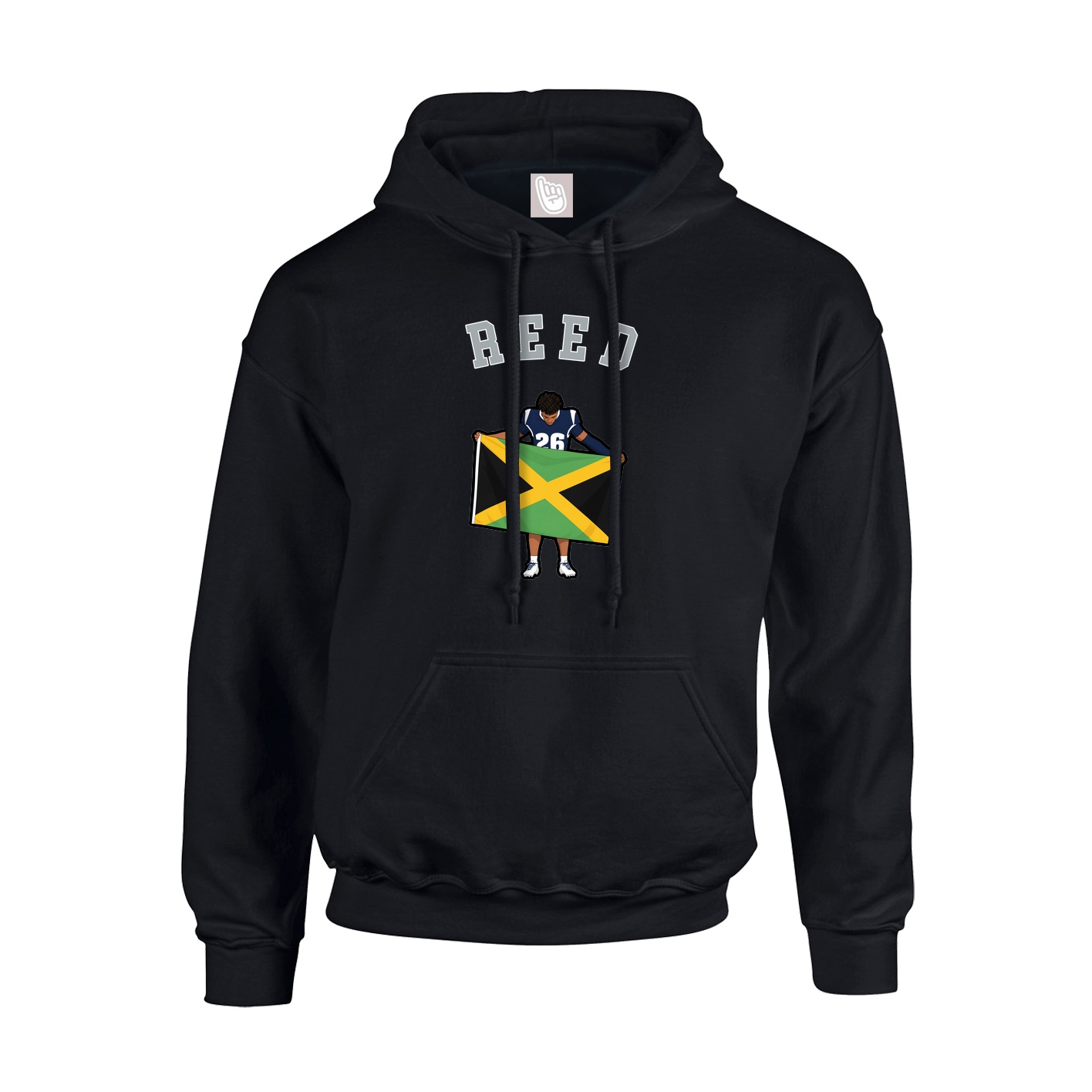 Youth Hoodie — Shirsey Arch in Black