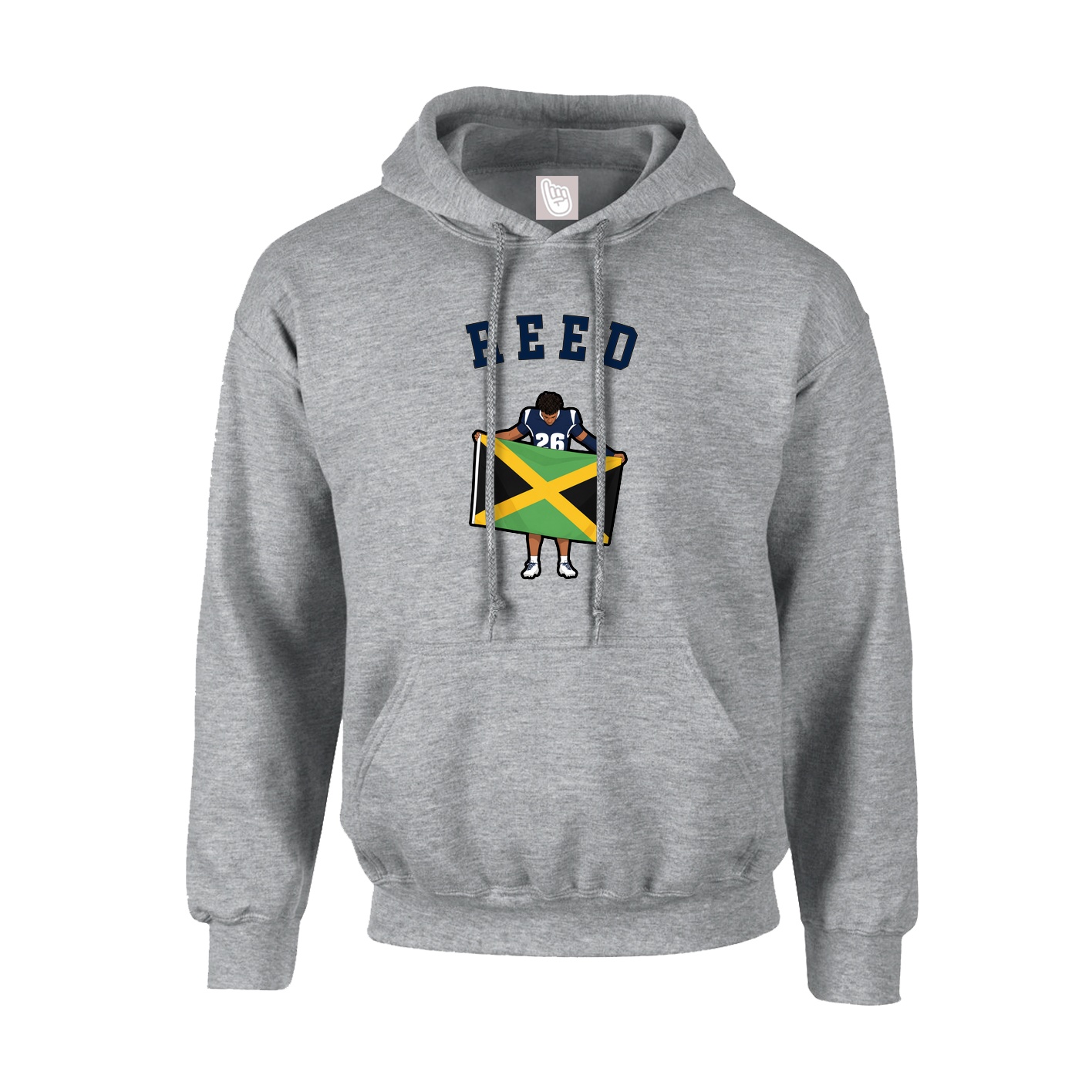 Youth Hoodie — Shirsey Arch in Grey