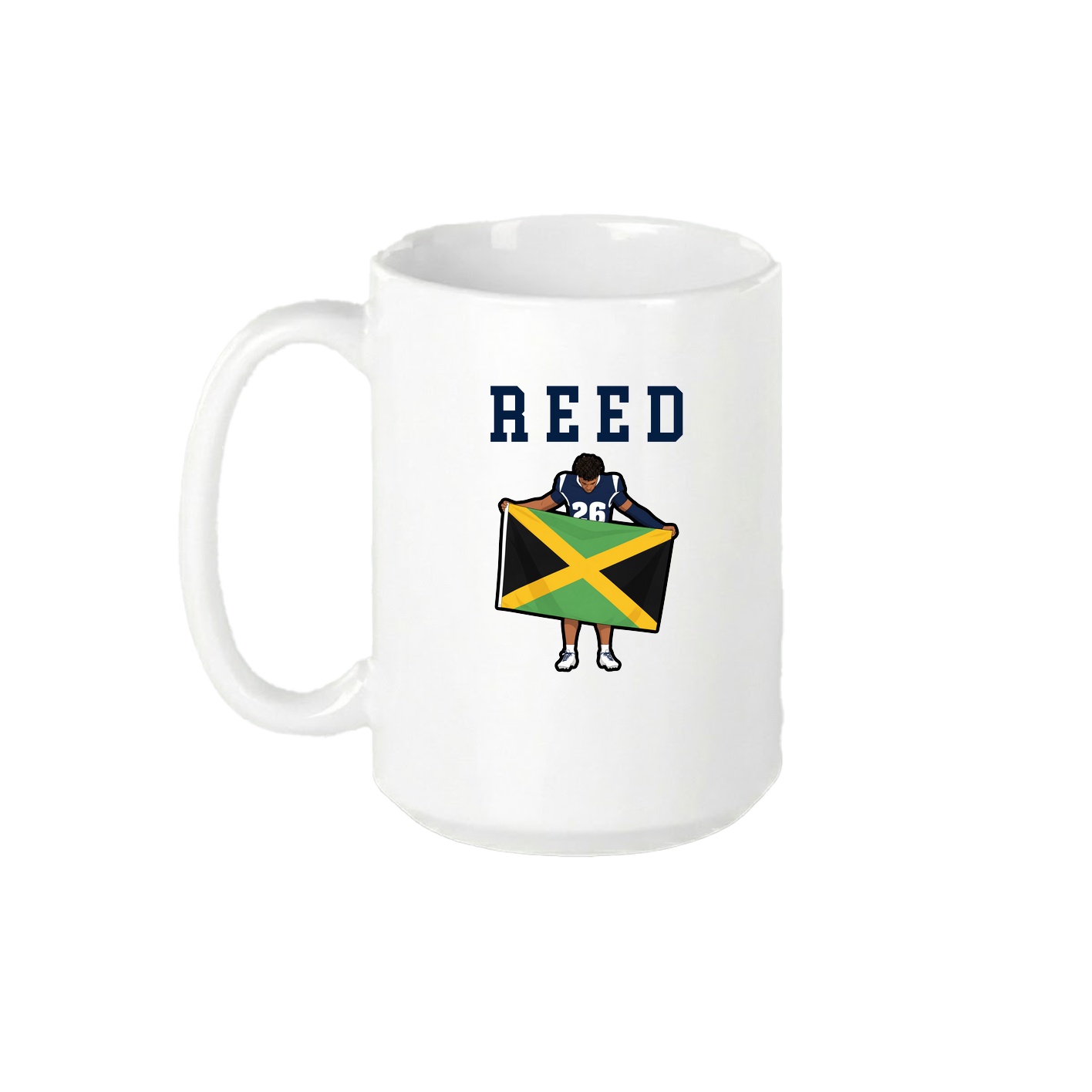 15oz Coffee Mug — Shirsey in White