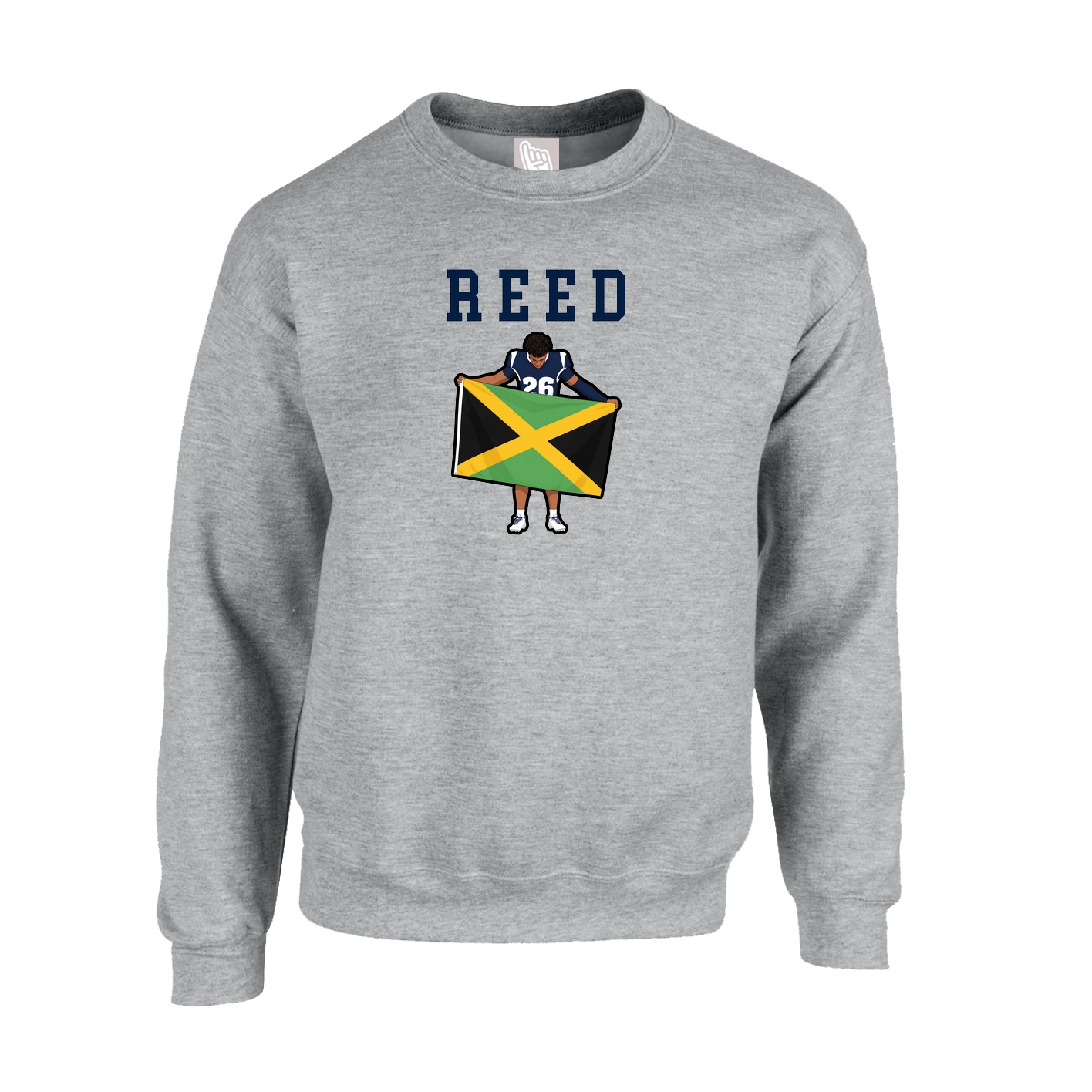 Fleece Crew — Shirsey in Grey