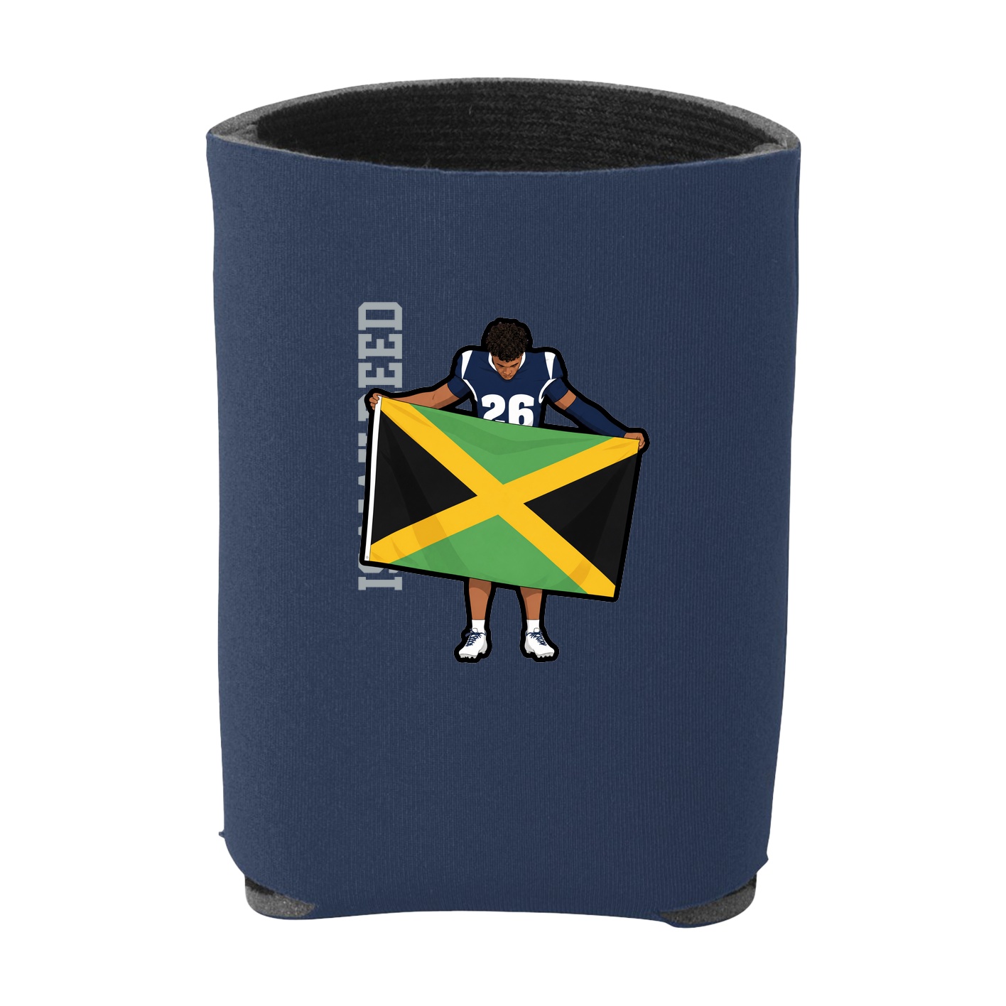 Can Holder — Name Vertical in Navy