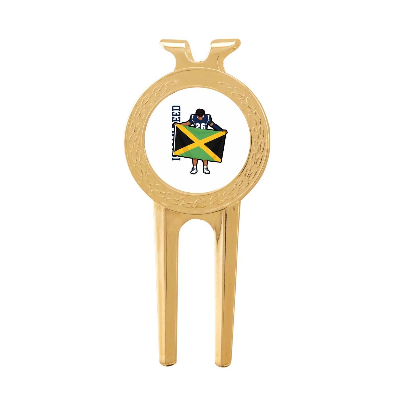 Divot Tool with Ball Marker — Name Vertical in Classic