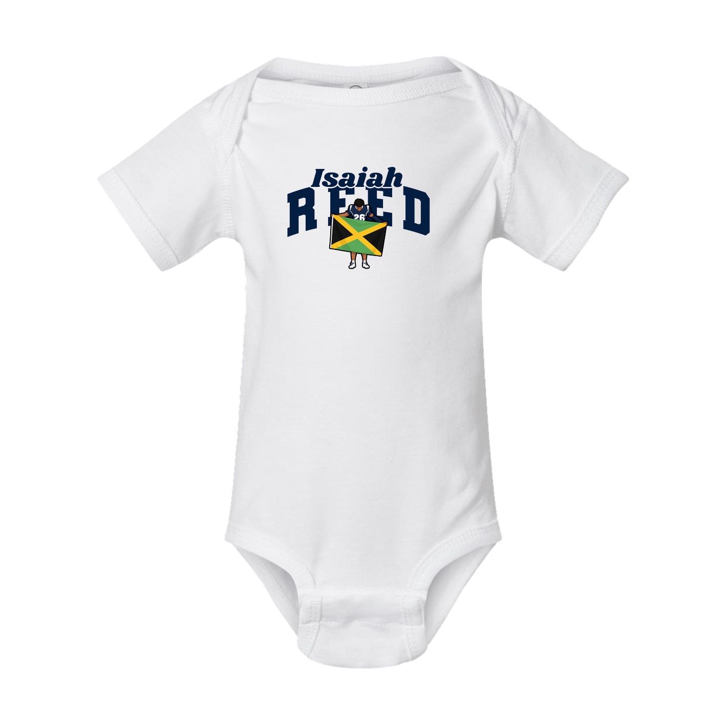Baby Onesie — Signature Arch in White