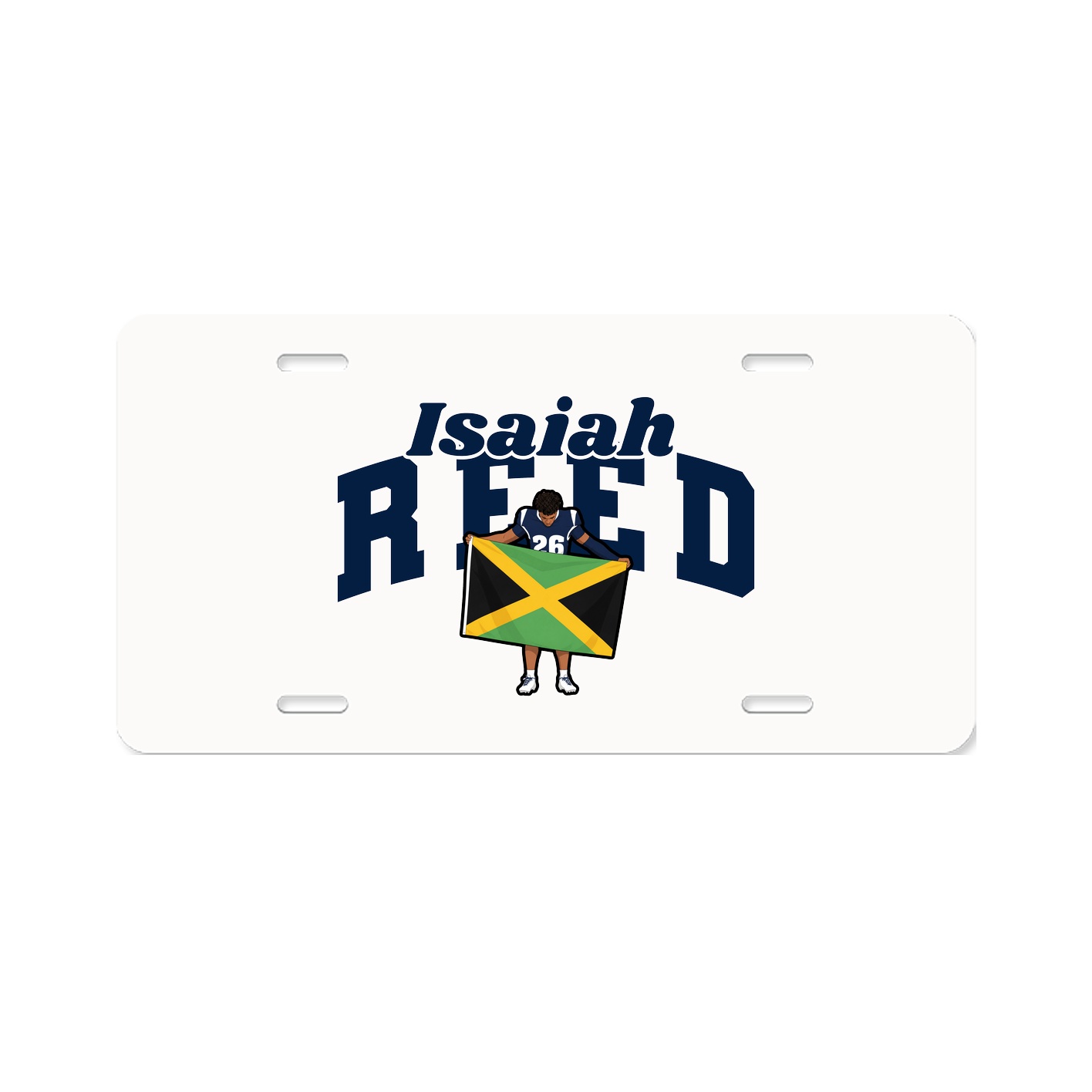 License Plate — Signature Arch in Classic