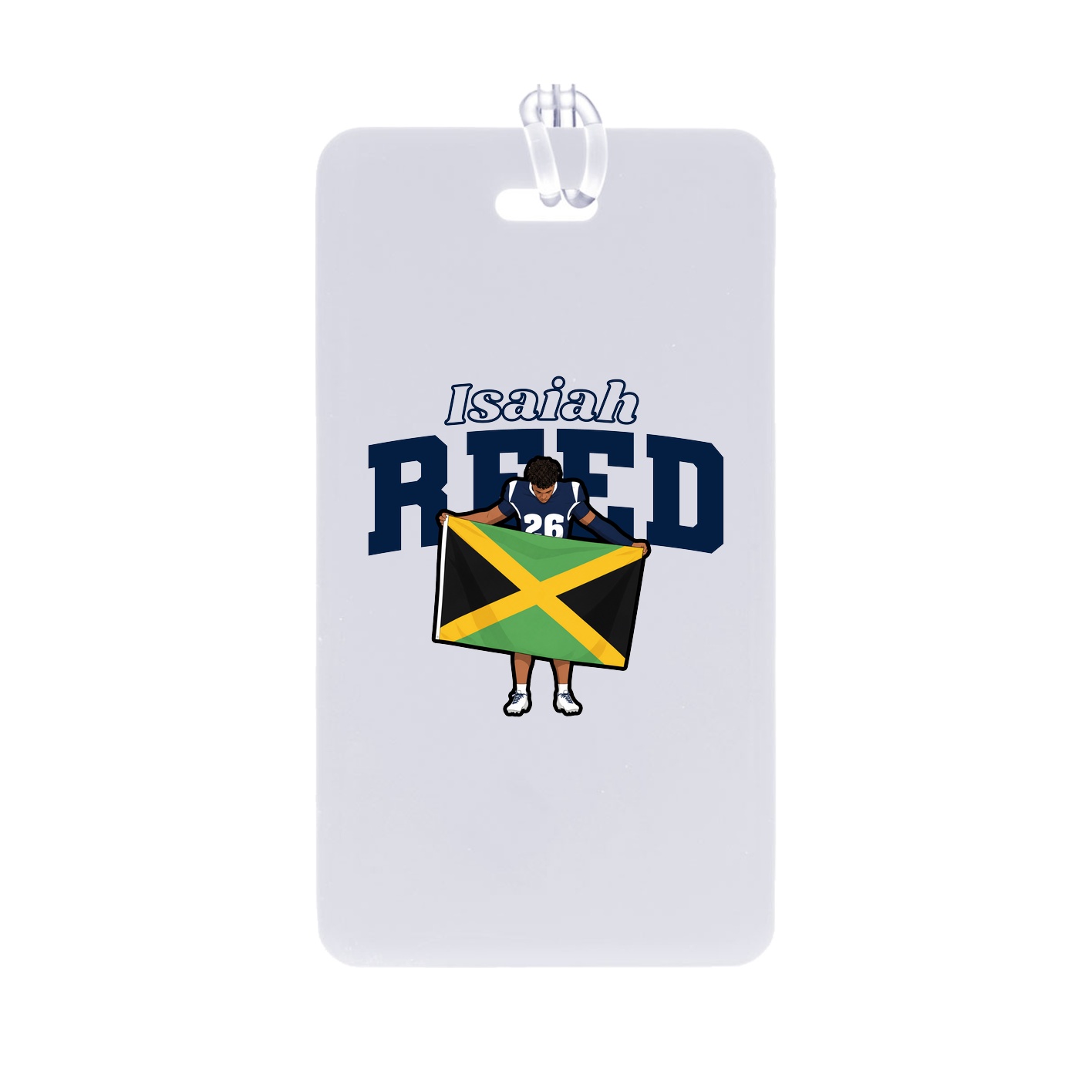 Bag Tag — Name Arch in Classic