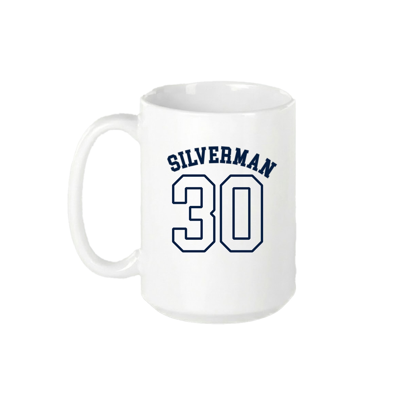 15oz Coffee Mug — Shirsey Arch in White