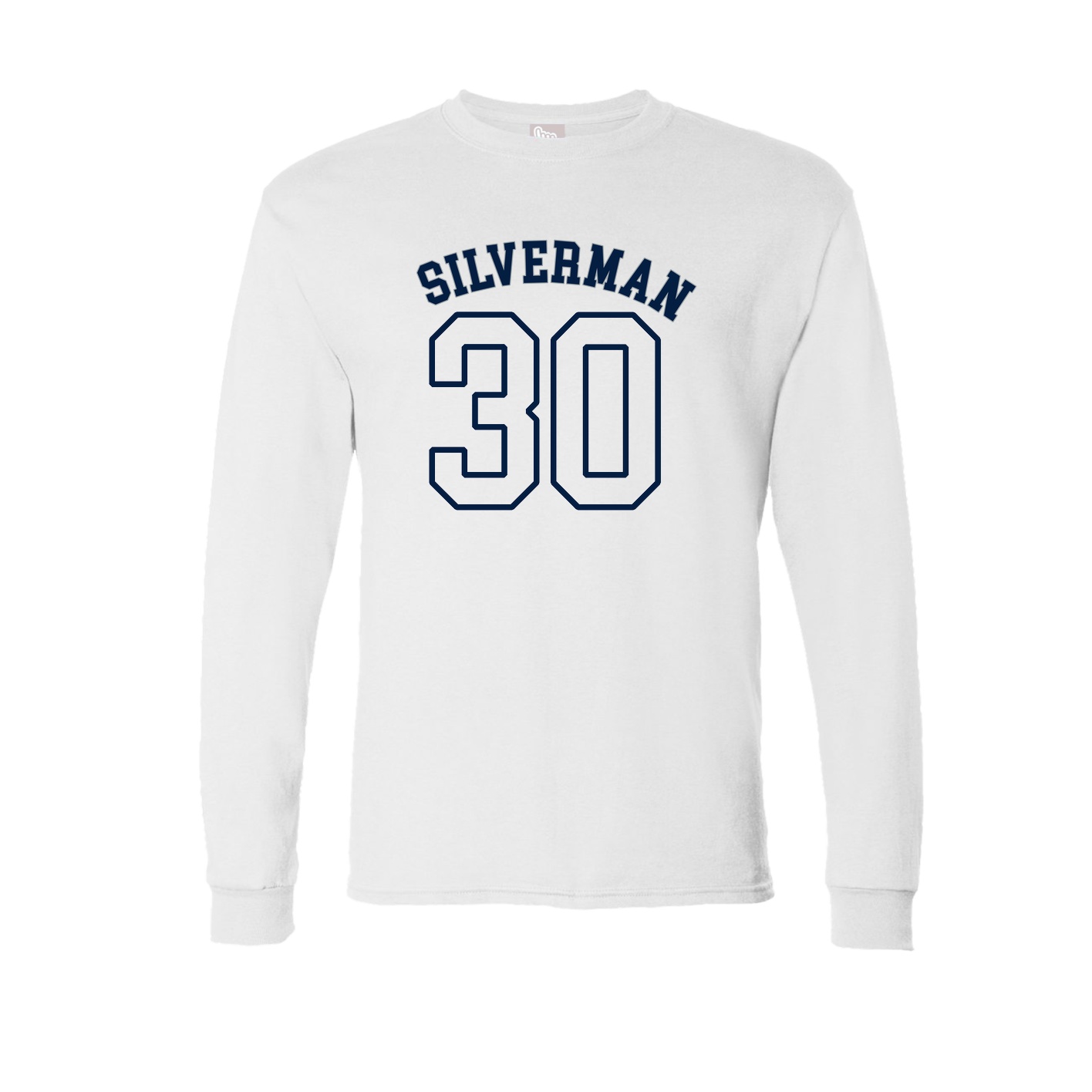 Long Sleeve Tee — Shirsey Arch in White