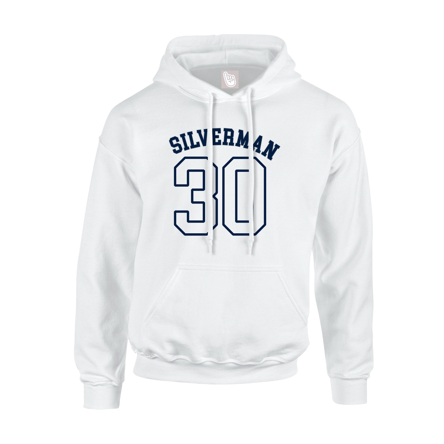 Youth Hoodie — Shirsey Arch in White
