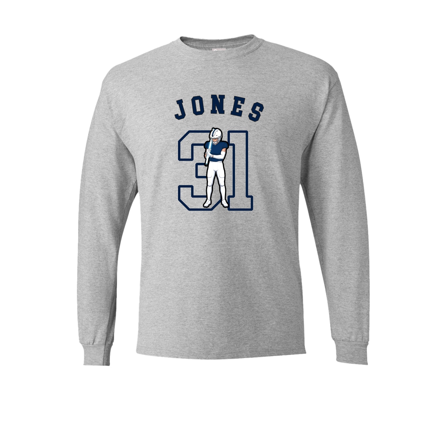 Long Sleeve Tee — Shirsey Arch in Grey