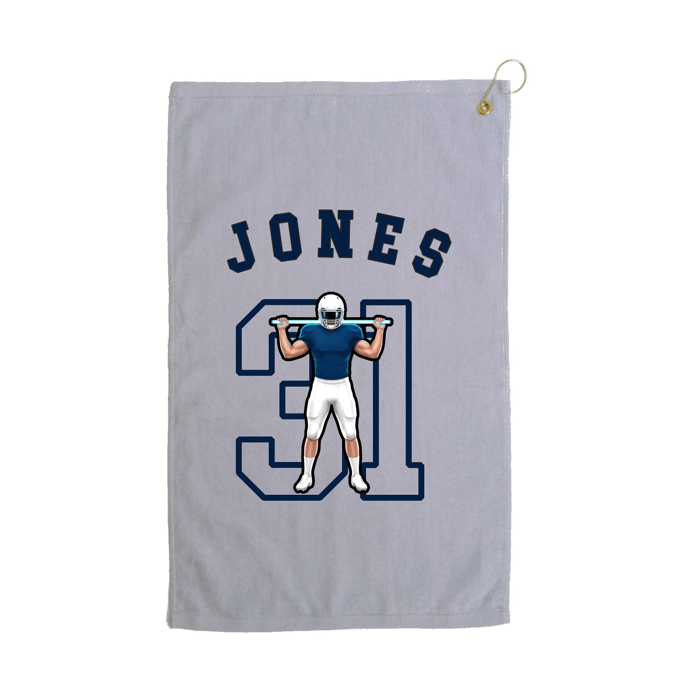 Golf Towel — Shirsey Arch in Grey