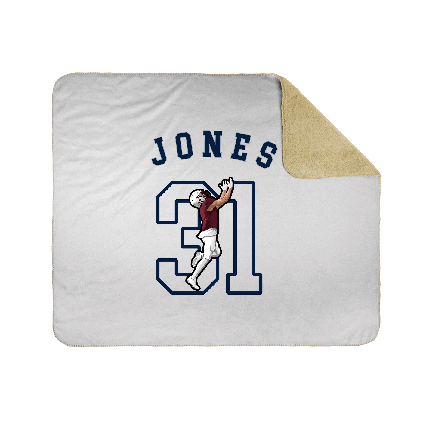Throw Blanket — Shirsey Arch in White
