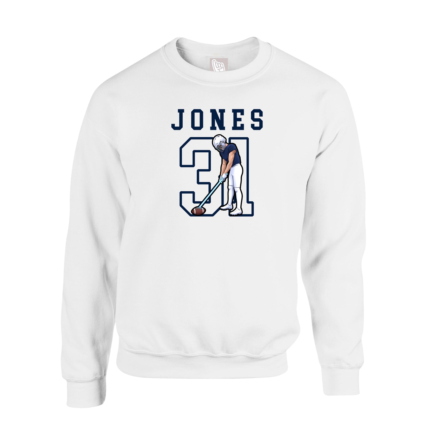 Fleece Crew — Shirsey in White