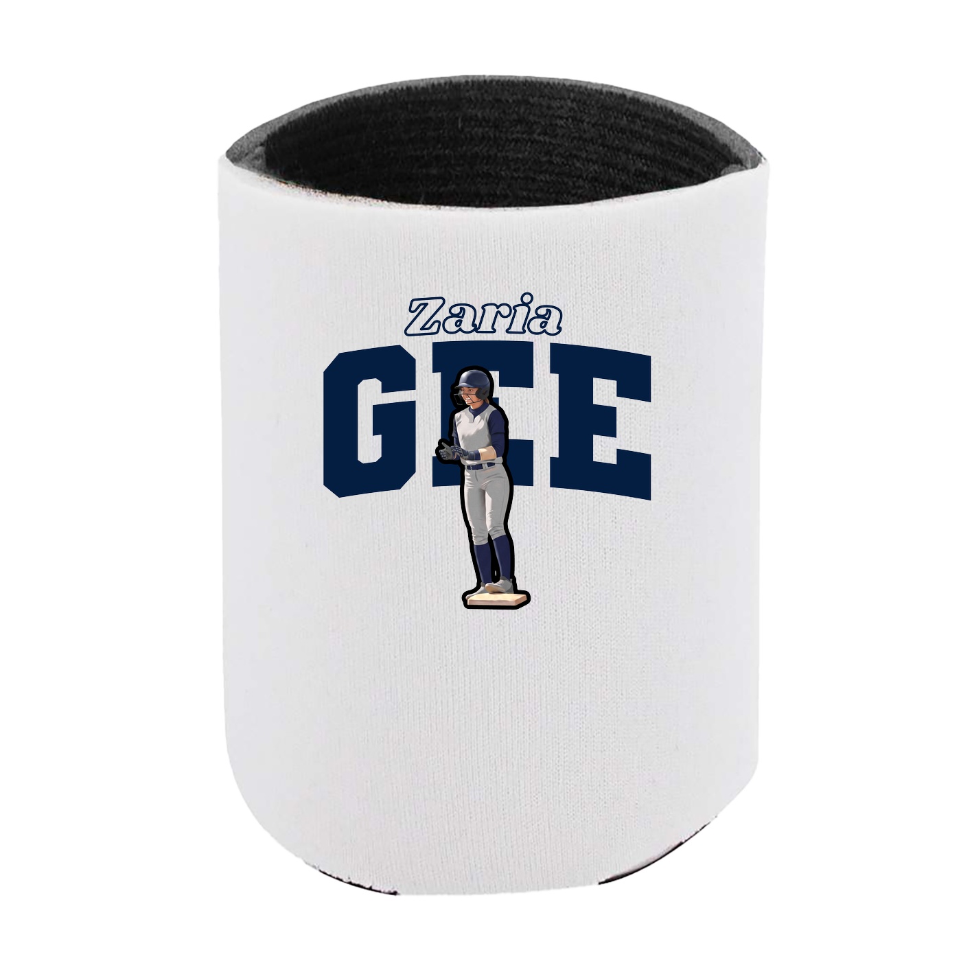 Can Holder — Name Arch in White