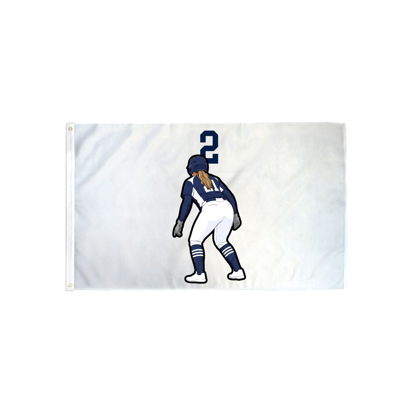 3x5 Flag — Number Top in Classic