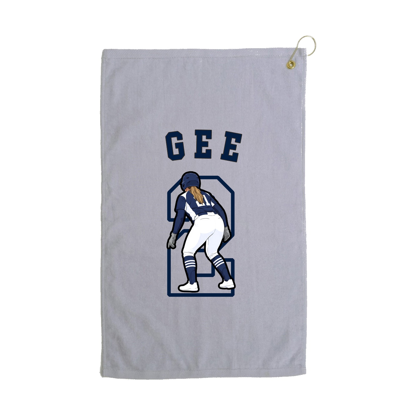 Golf Towel — Shirsey Arch in Grey