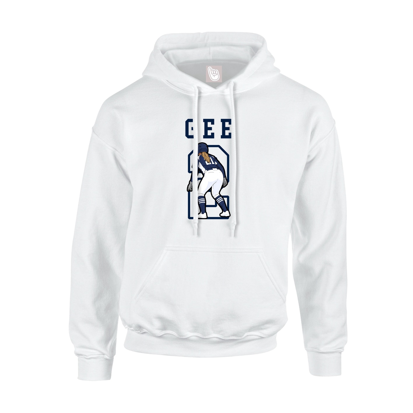 Youth Hoodie — Shirsey in White