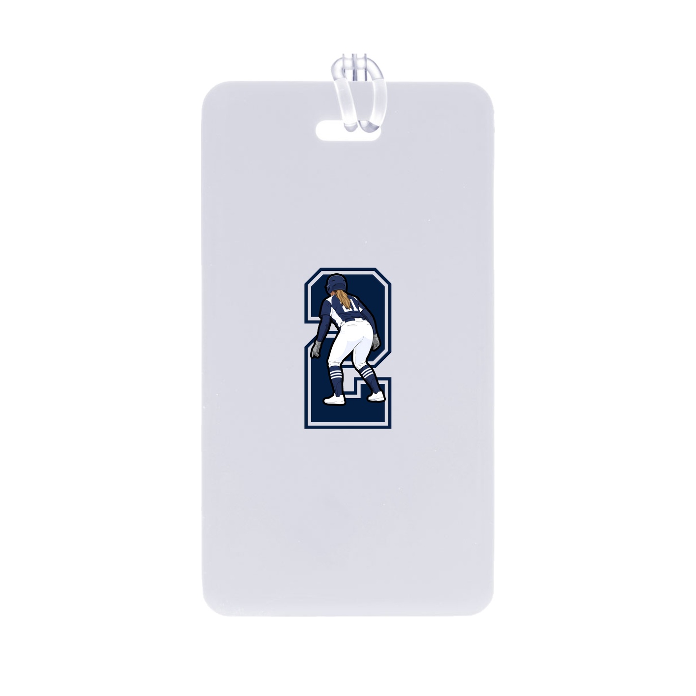 Bag Tag — Number in Classic
