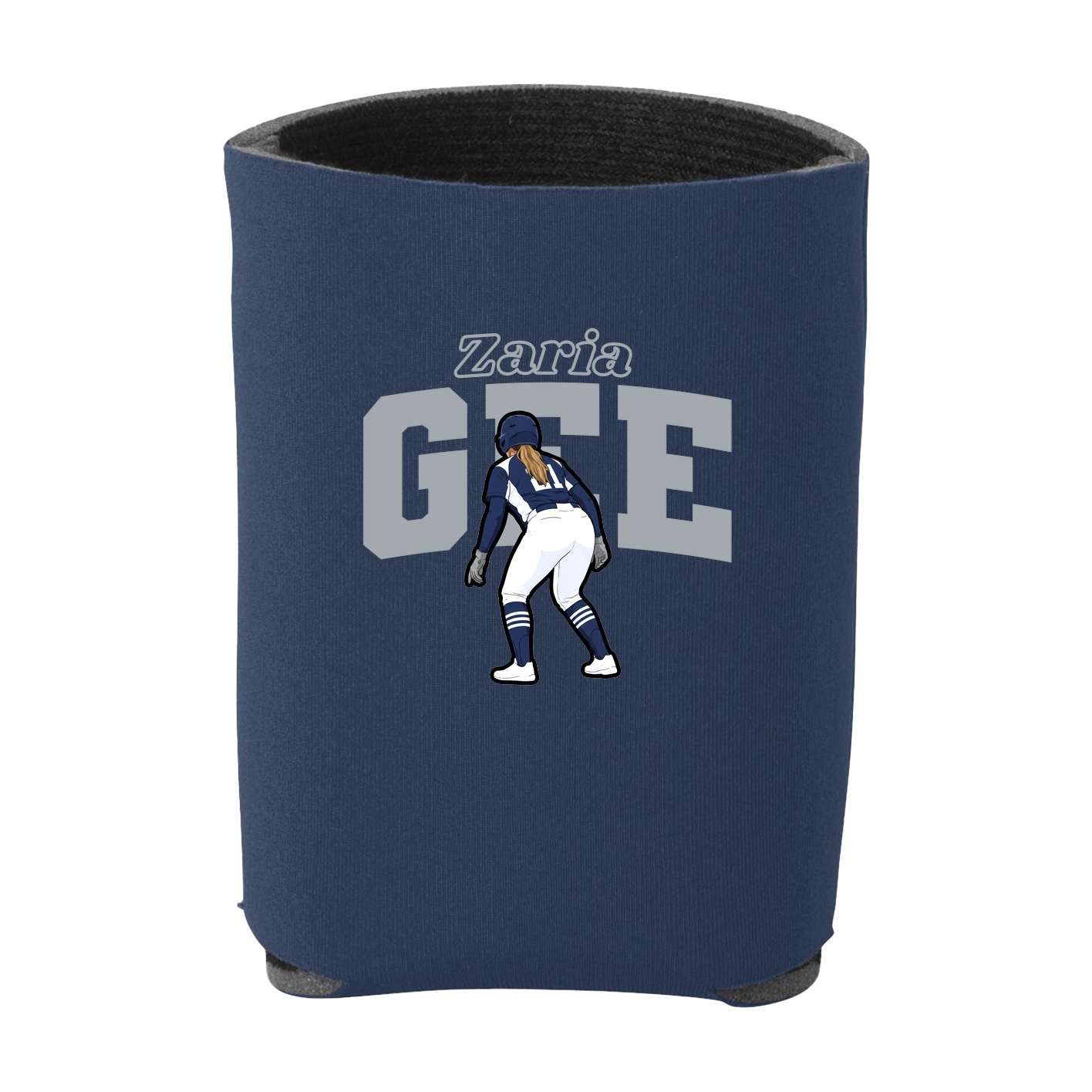 Can Holder — Name Arch in Navy