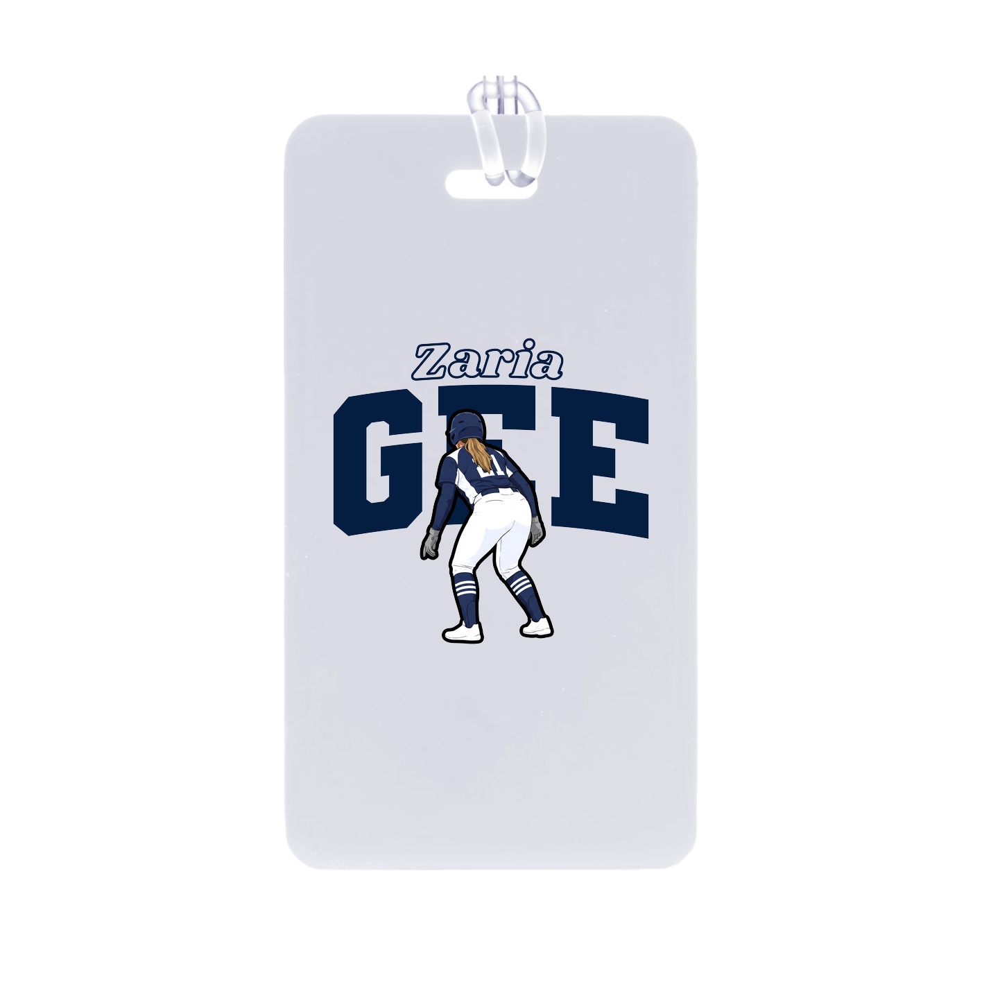 Bag Tag — Name Arch in Classic