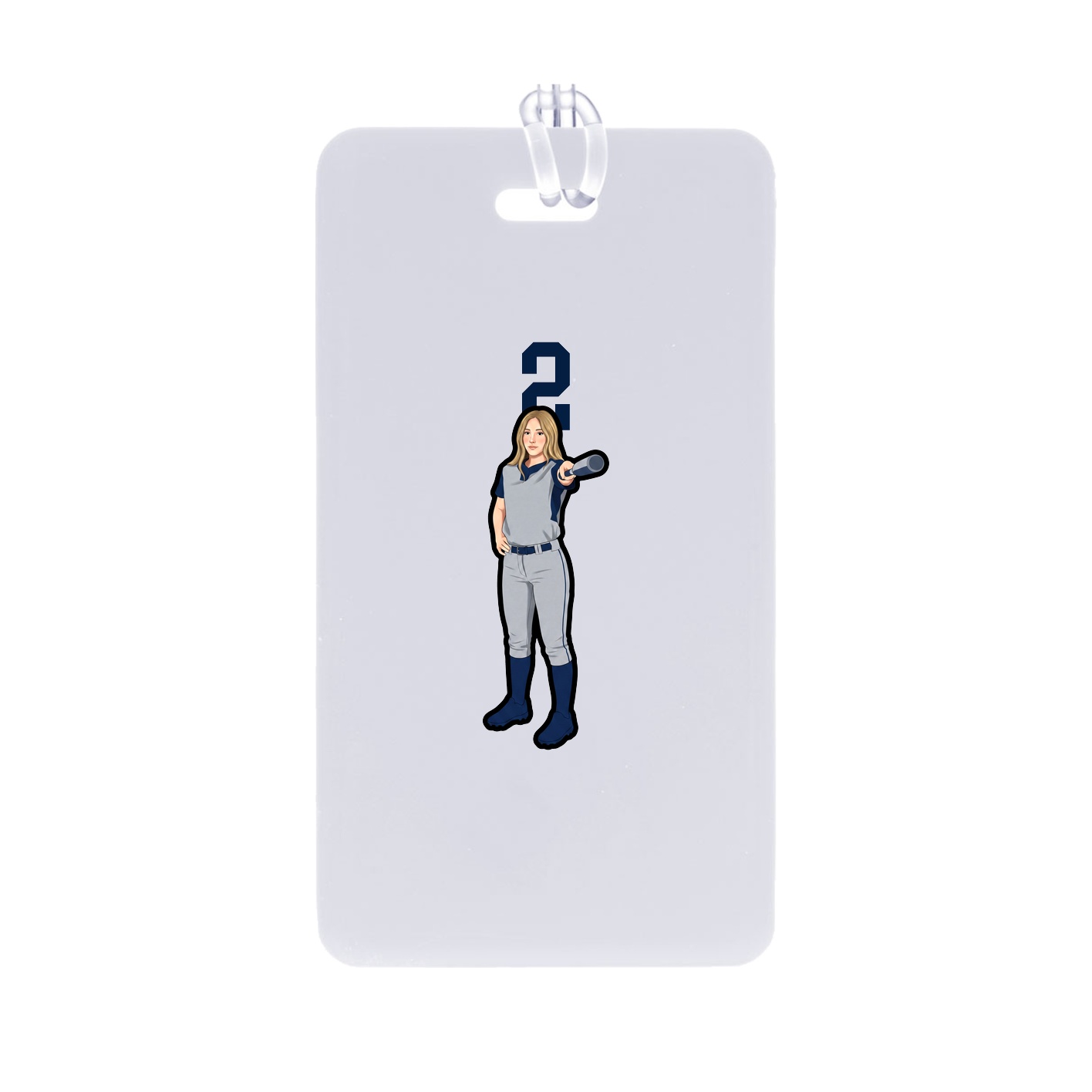 Bag Tag — Number Top in Classic