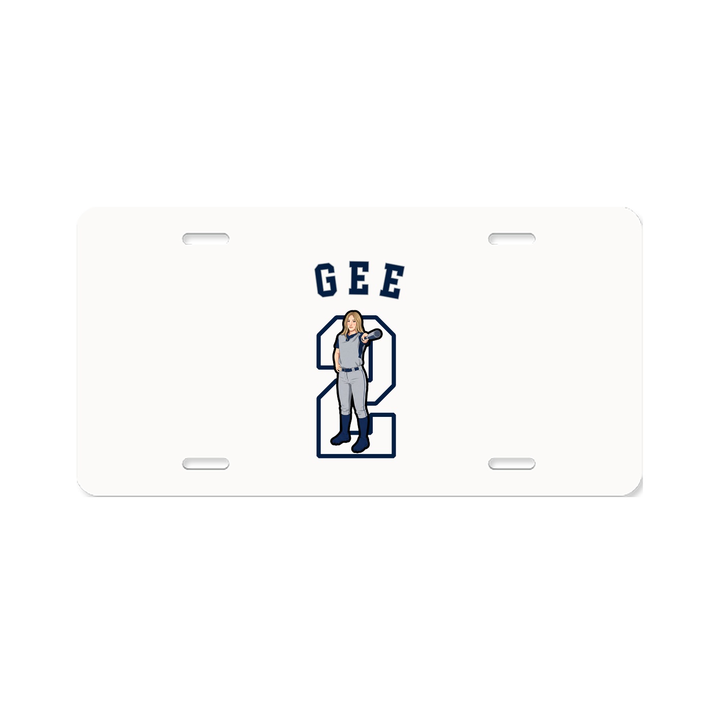 License Plate — Shirsey Arch in Classic