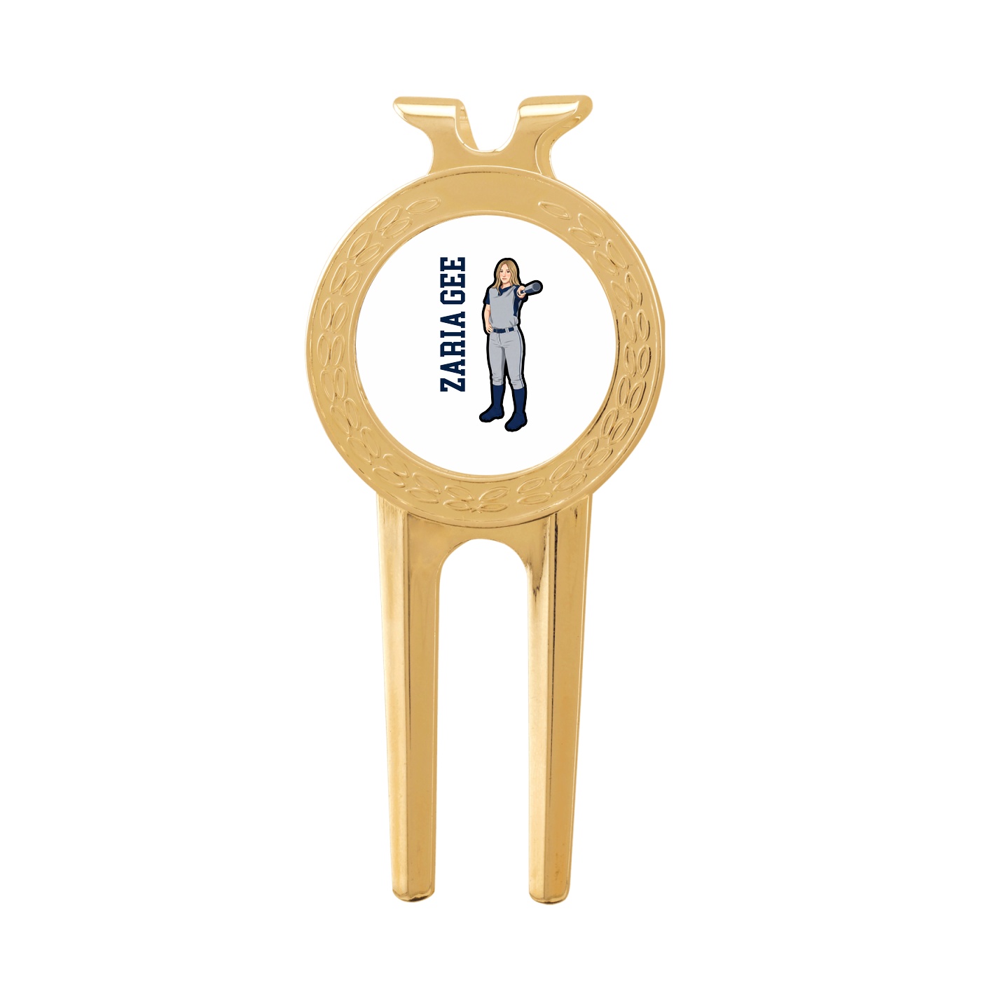 Divot Tool with Ball Marker — Name Vertical in Classic