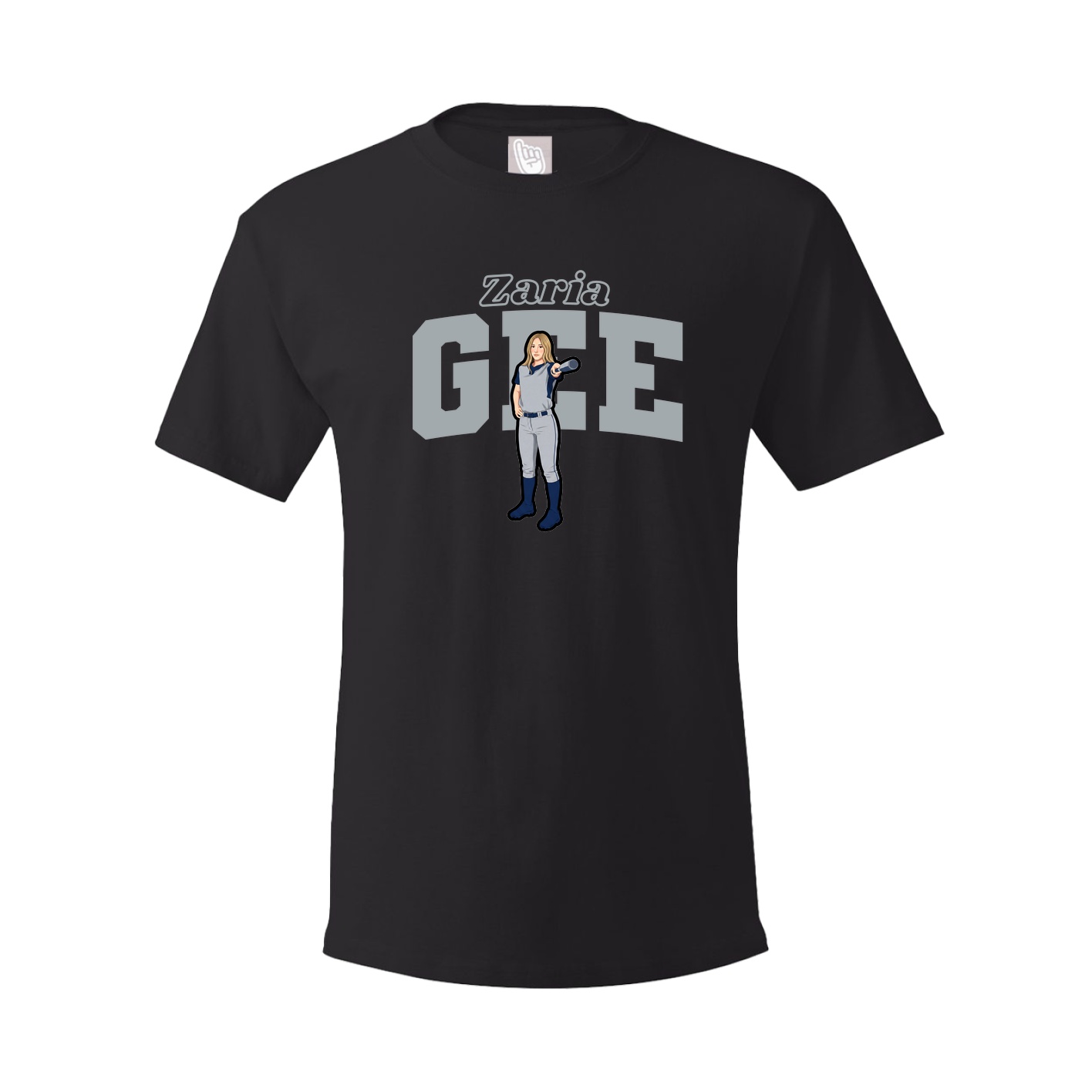Tee — Name Arch in Black