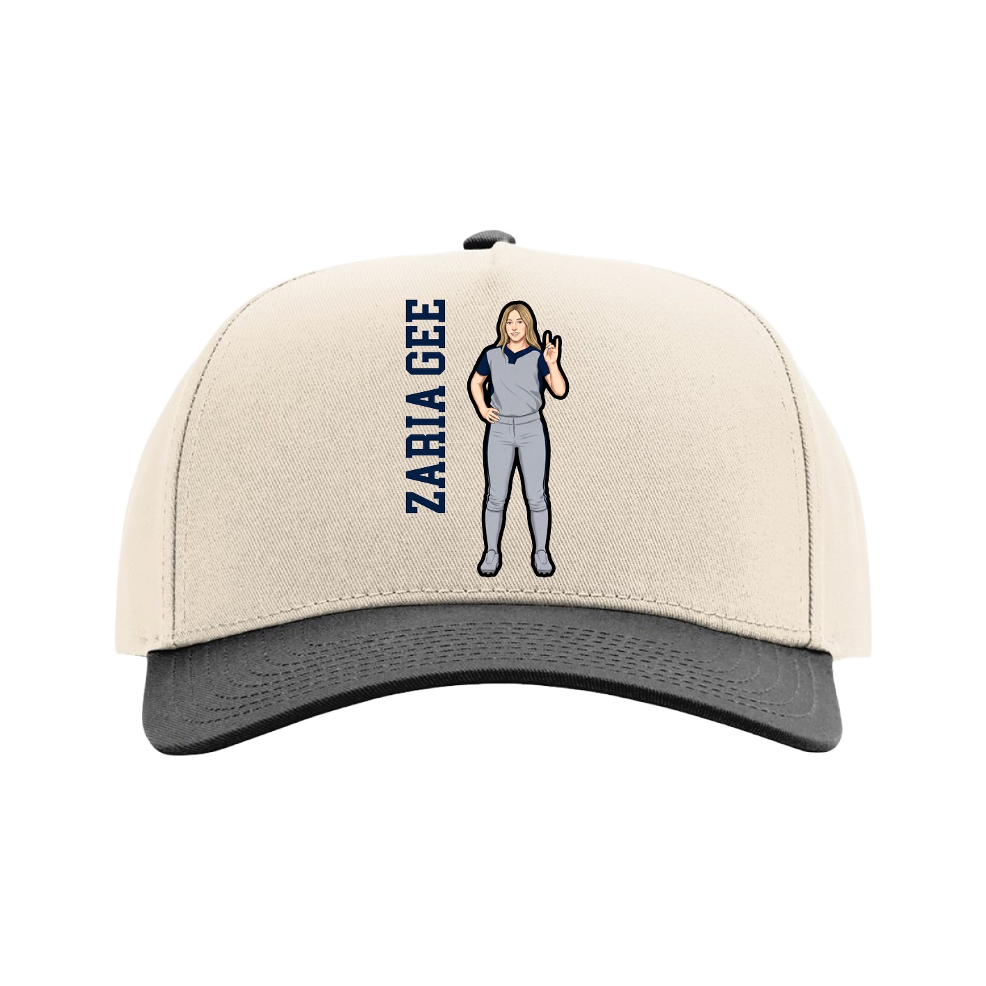Full Fabric Five-Panel Champ Cap